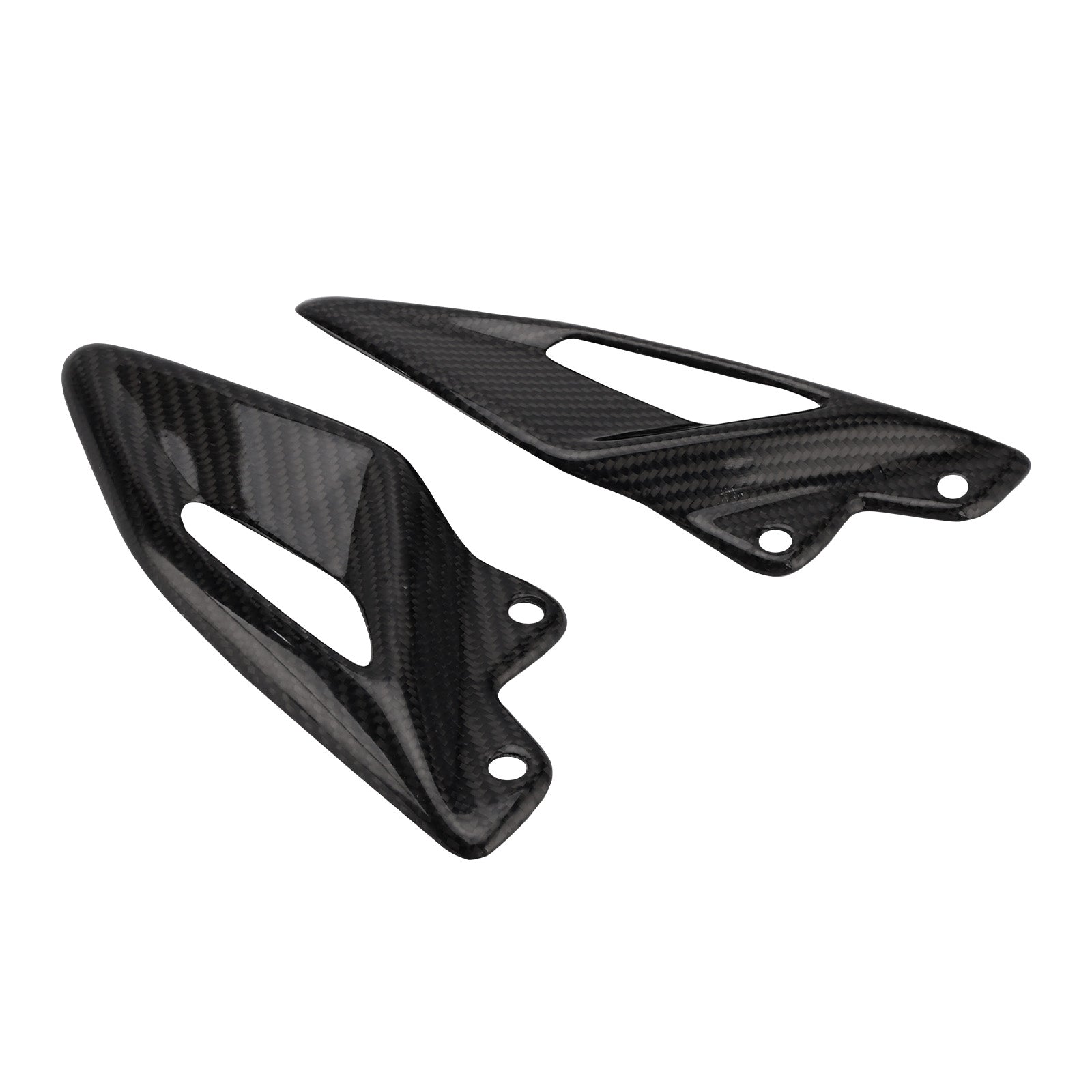 Real Carbon Fiber Foot Protection Board For Street Triple 765 RS 2016-2022