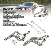 Stainless Steel Exhaust Manifold Header 267-400 fit Chevy SBC V8 1970-1987