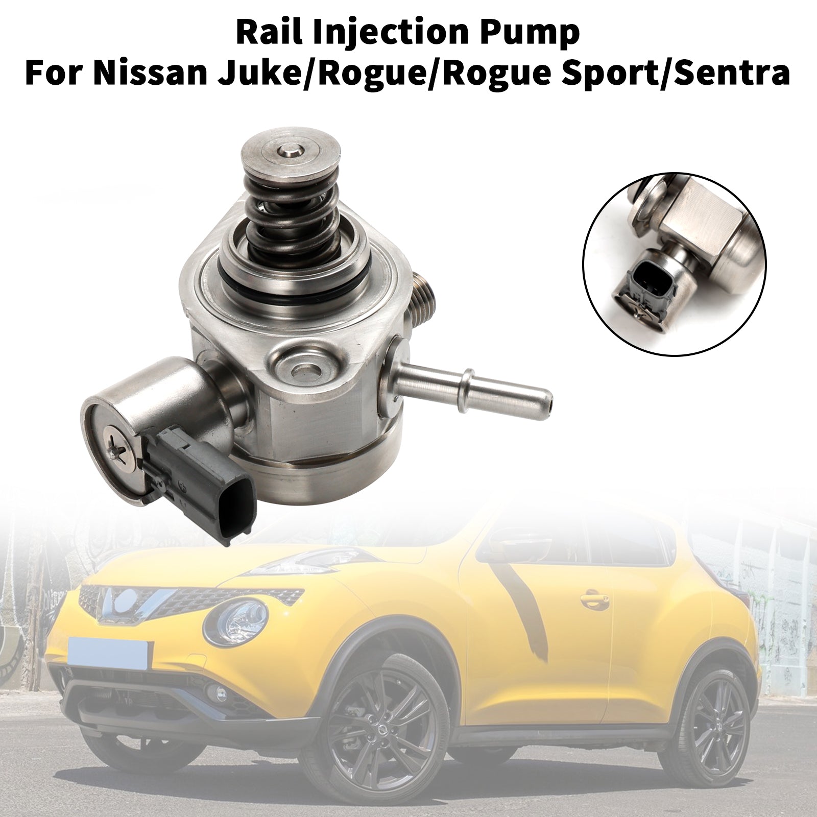 2017-2019 Nissan Rogue 2.0L High Pressure Fuel Pump 16630-4BA0A 16630-1KC0C 166303JY0A