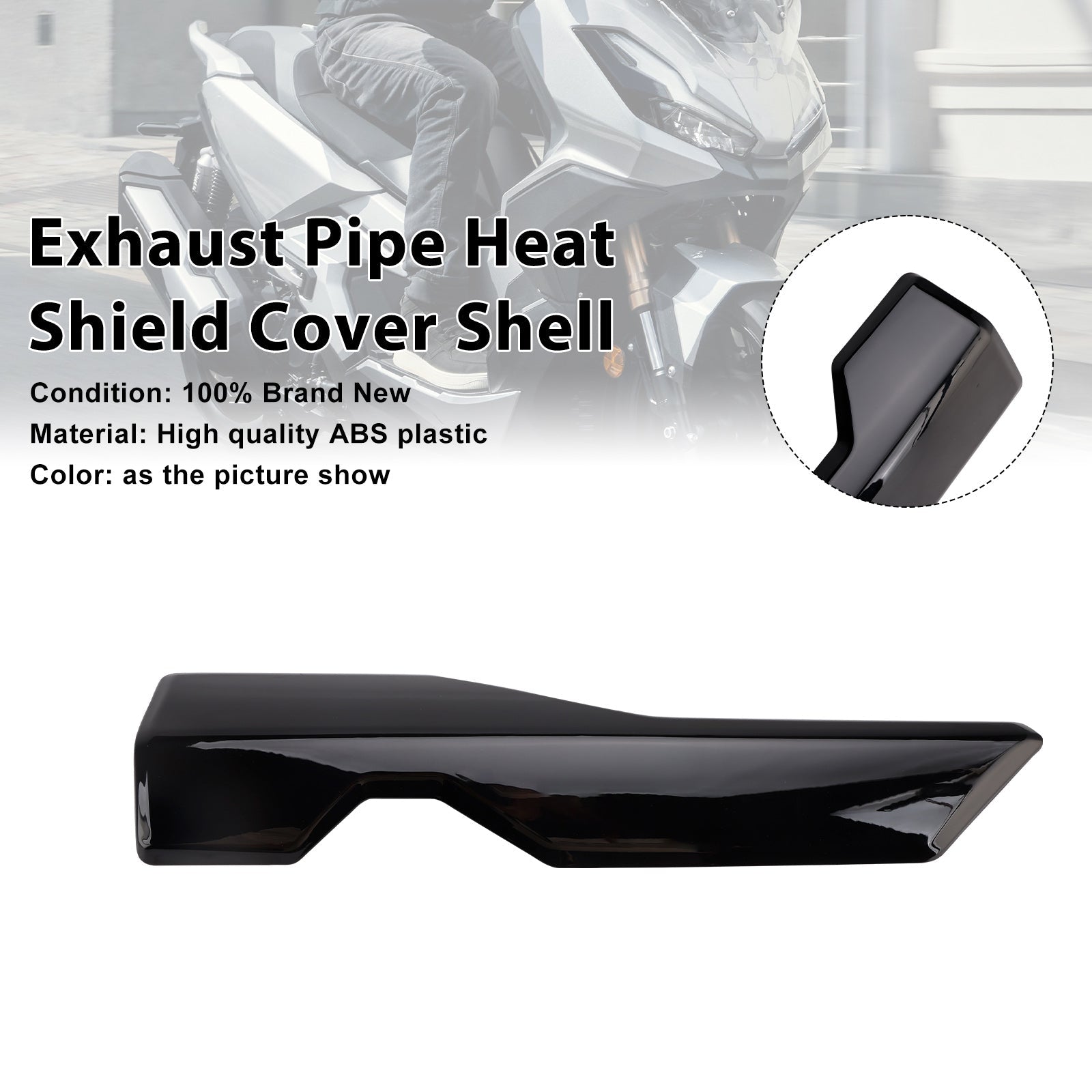 2022-2025Honda ADV 350 Exhaust Pipe Heat Shield Cover Shell