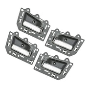 4pcs Front Rear Inside Inner Door Handle Chrome For Jeep Grand Cherokee 2005-2011