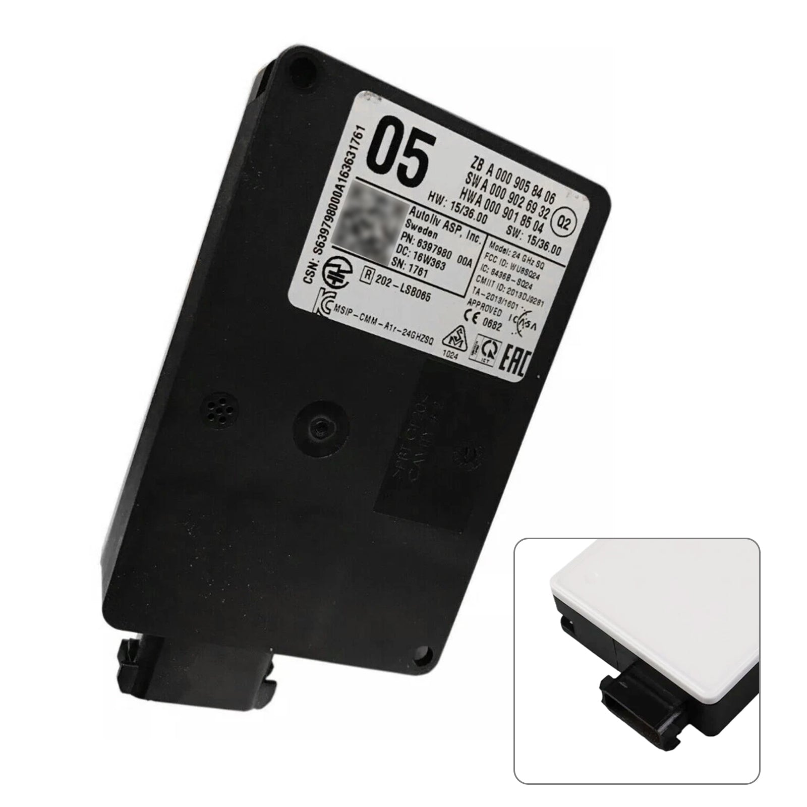 Mercedes Benz GLE COUPE W292 / C292 Front Radar Sensor Distronic Control Unit 0009058406