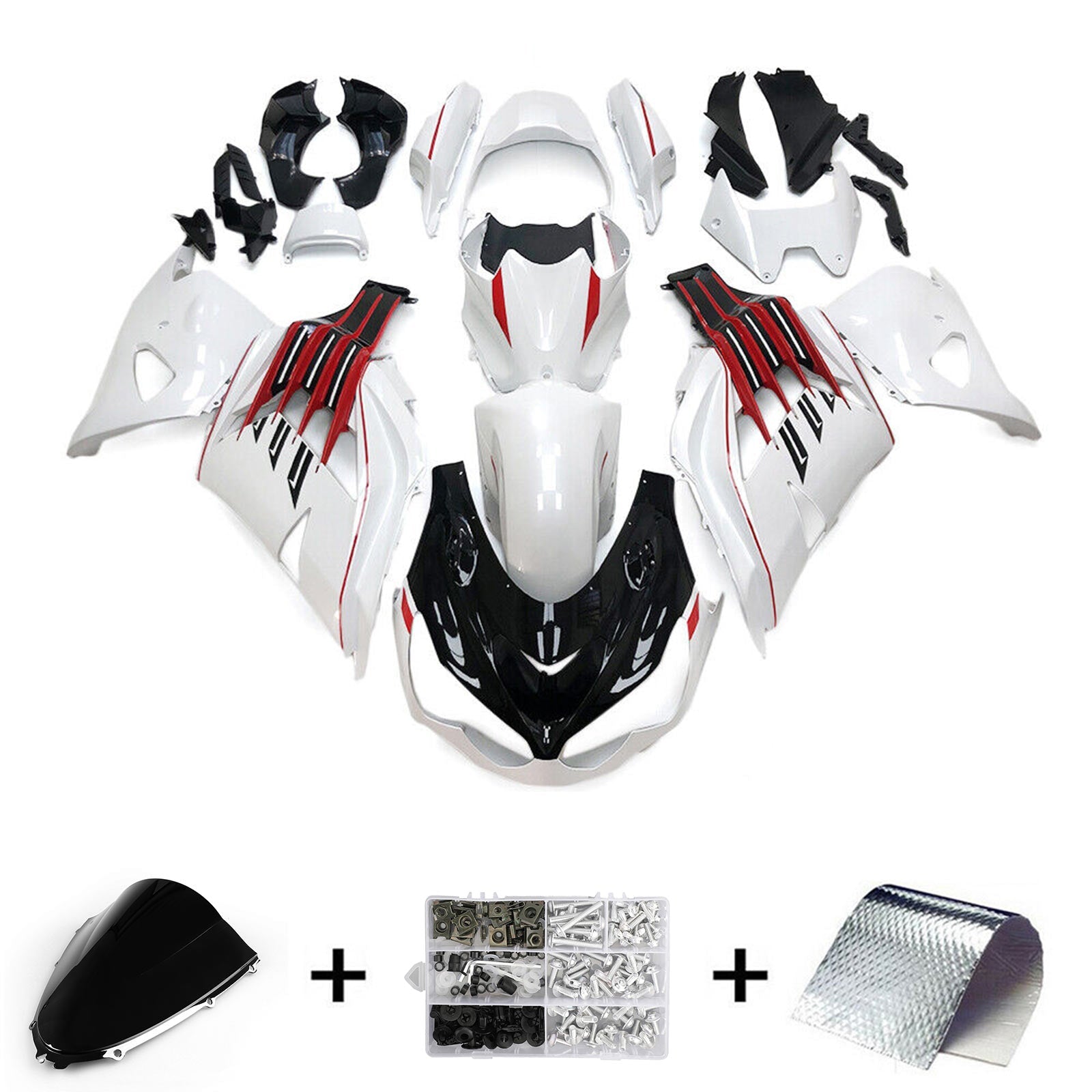 2012-2026 Kawasaki ZX14R Injection Fairing Kit Bodywork Plastic ABS #104