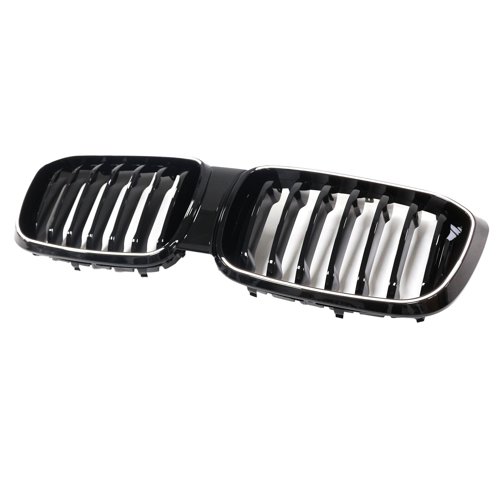 2018-2021 BMW X3 X3M G01 G08 Pre-Facelift Gloss Black Front Kidney Mesh Grill Grille 51138469959 51138469960