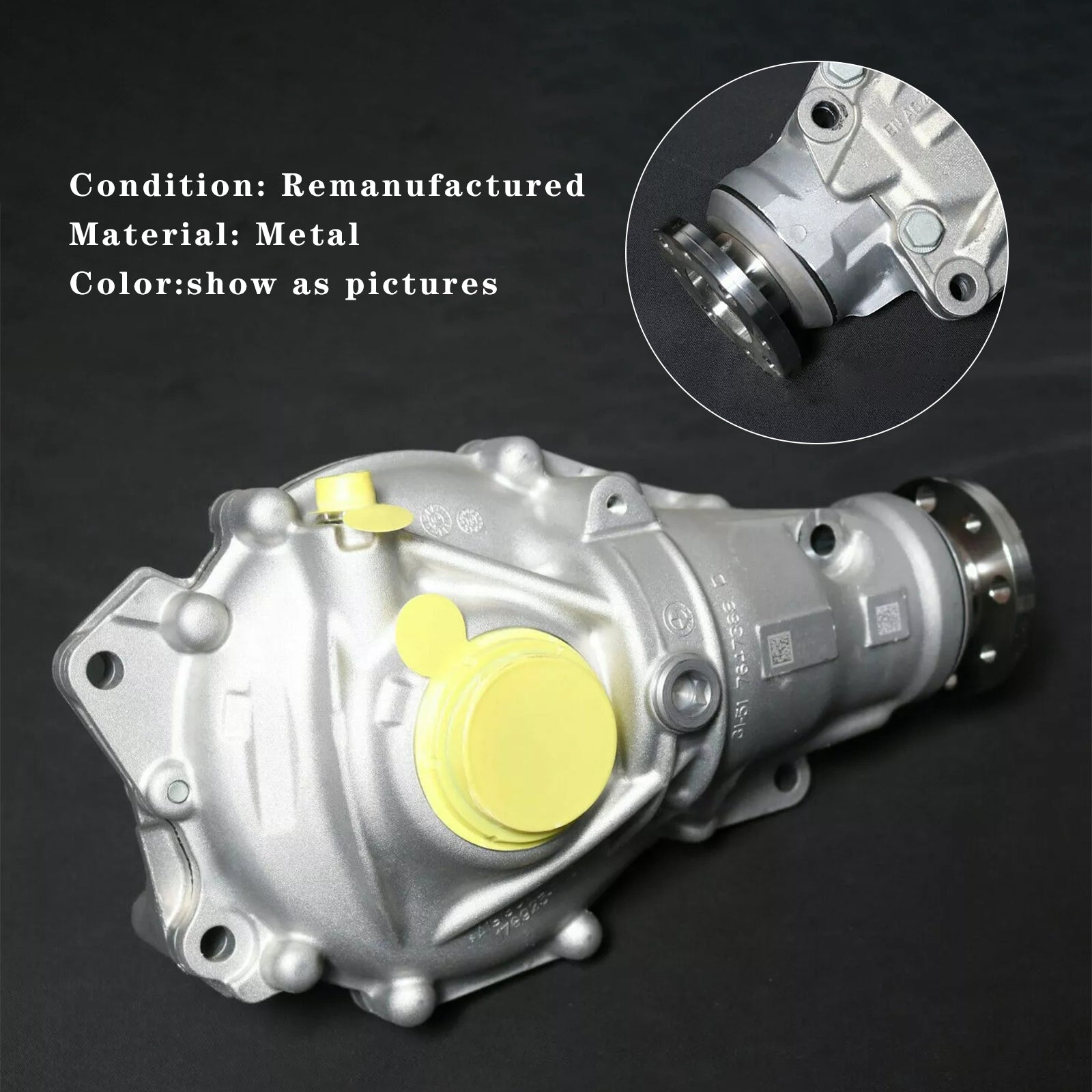 BMW X7 G07 M50iX 60iX- Differential Front Axle Transmission 3.38 Ratio 8662811