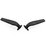Wing Fin Spoiler Side Rearview Mirrors For Honda CBR1000RR 04-07 CBR600RR 04-12
