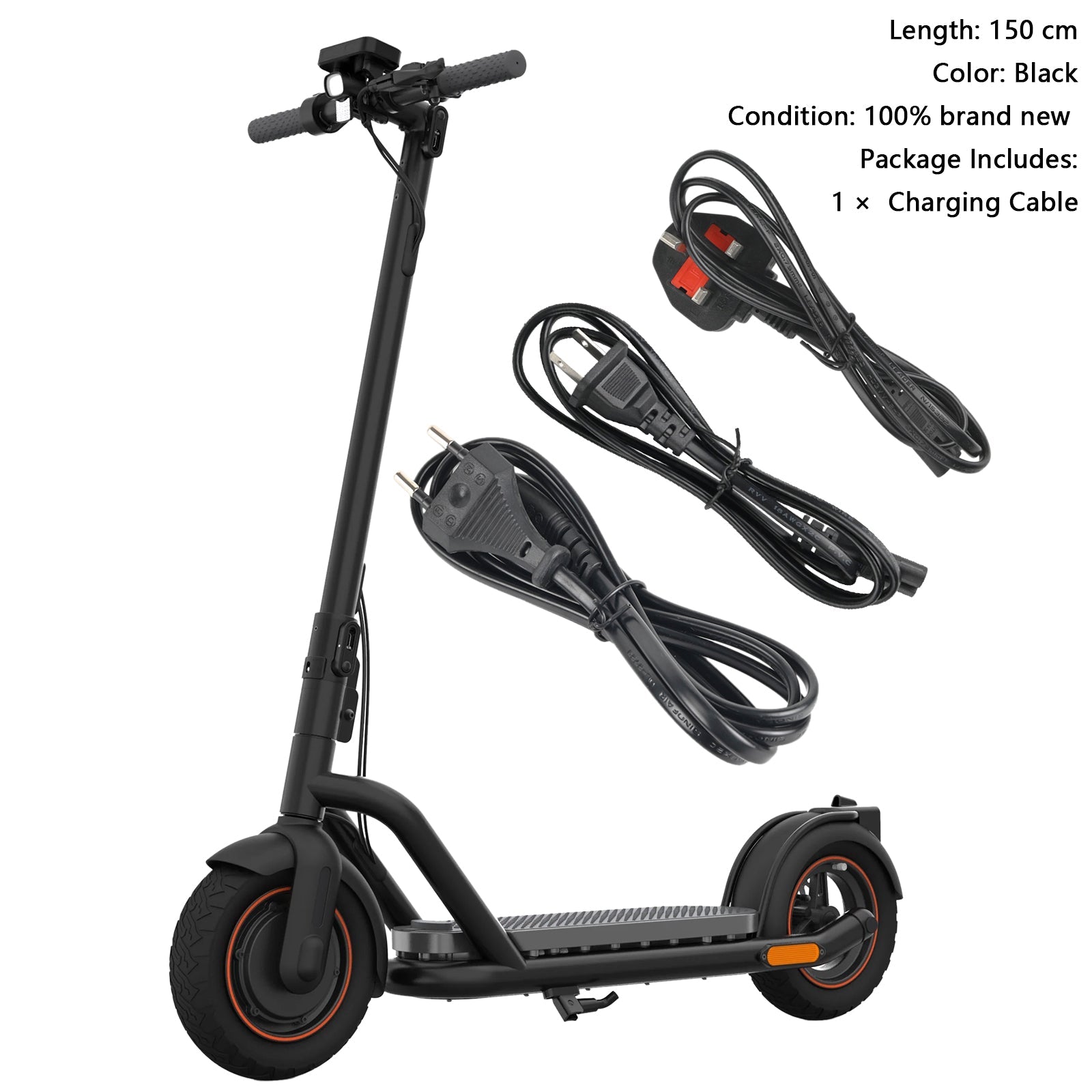 Charging Cable for Segway Ninebot MAX Electric Scooter G2/G30/G30P/P65/P100S