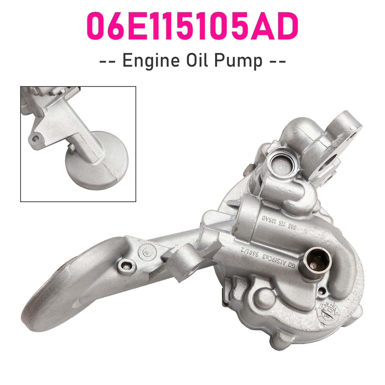 2011 For Audi A5, A5 Quattro Convertible 3.2L Engine Oil Pump 06E115105AD