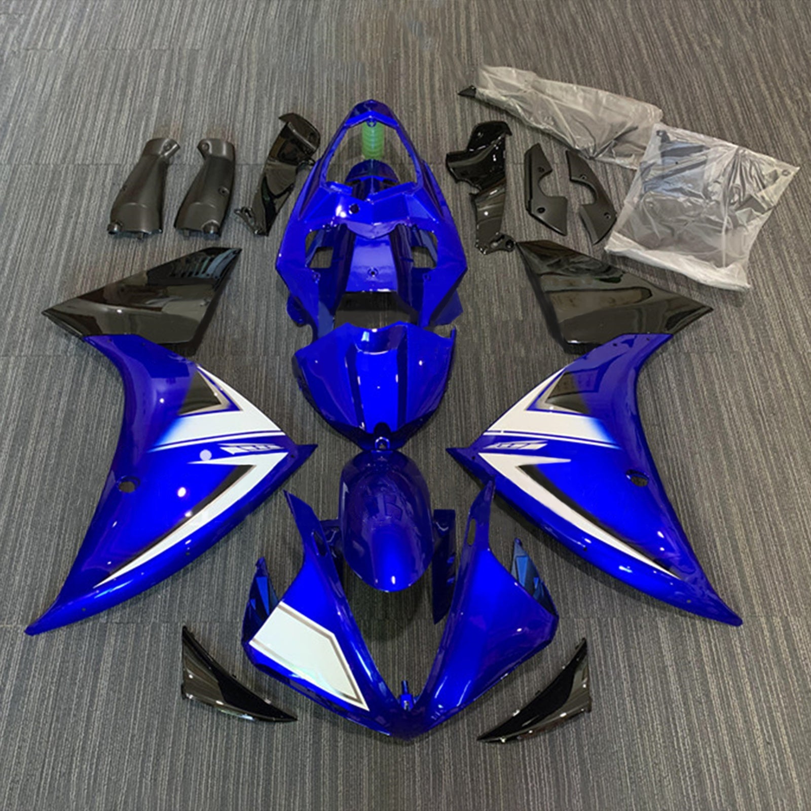 2012-2014 Yamaha YZF-R1 Injection Fairing Kit Bodywork Plastic ABS