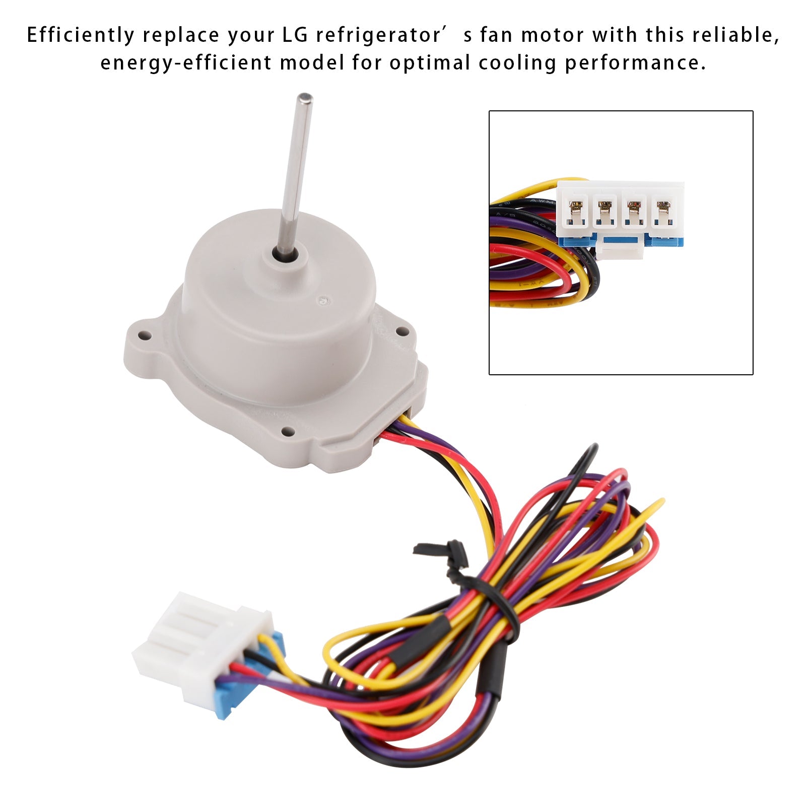 For LG High Performance Refrigerator Fan Motor EAU65058318 Parts 12V 1A