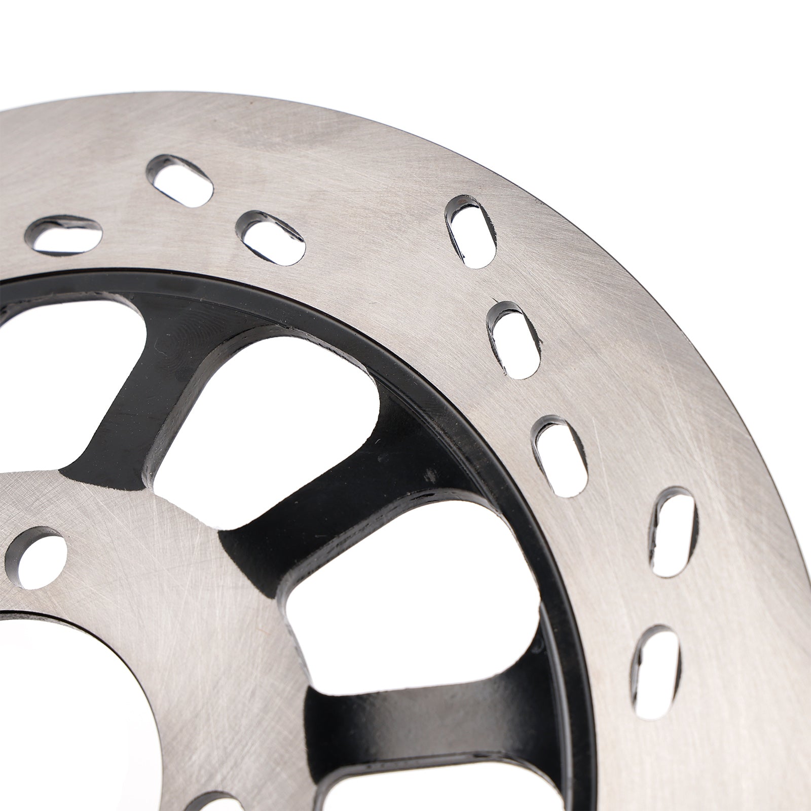 Front Solid Brake Disc Rotor 220mm Fit For Suzuki GN125 NF41A 4T GN125E 1982-2001