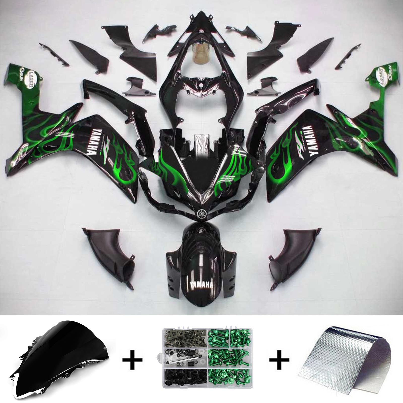 2007-2008 Yamaha YZF 1000 R1 Fairing Kit Generic