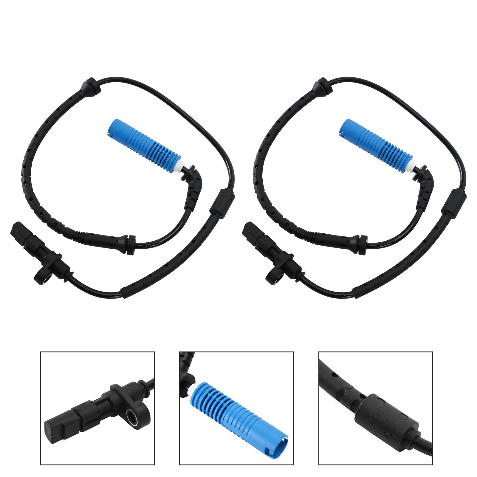 2pcs ABS Wheel Speed Sensor Rear Left&Right for BMW E53 X5 2000-2006 34526756380
