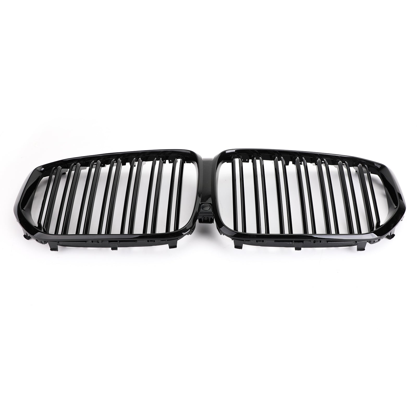 2018-2021 BMW X5 G05 Front Kidney Grille Gloss Black Grill Dual Fin