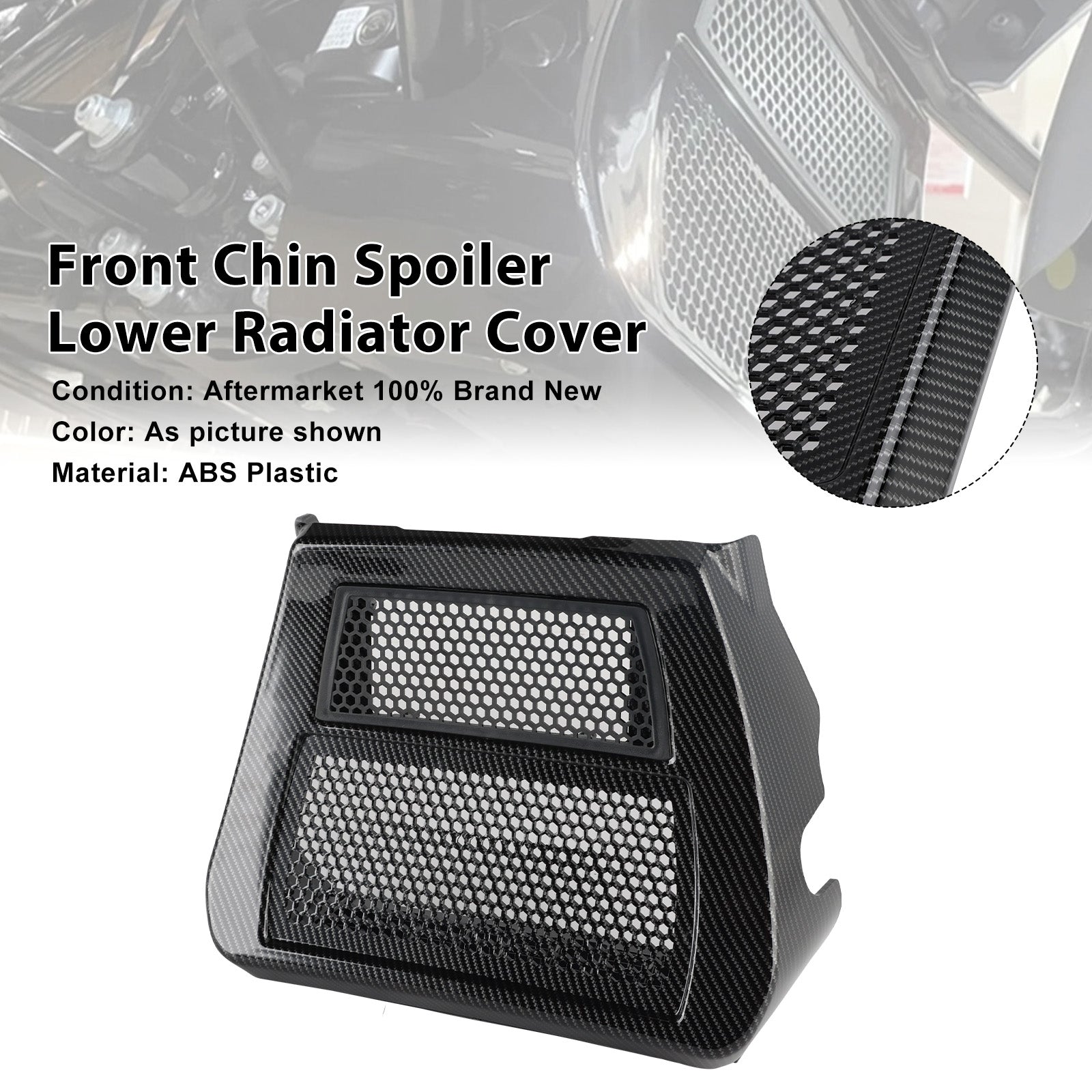 2024-2025 Harley CVO Road Glide ST FLTRXSTSE Lower Chin Spoilers Radiator Guard Cover