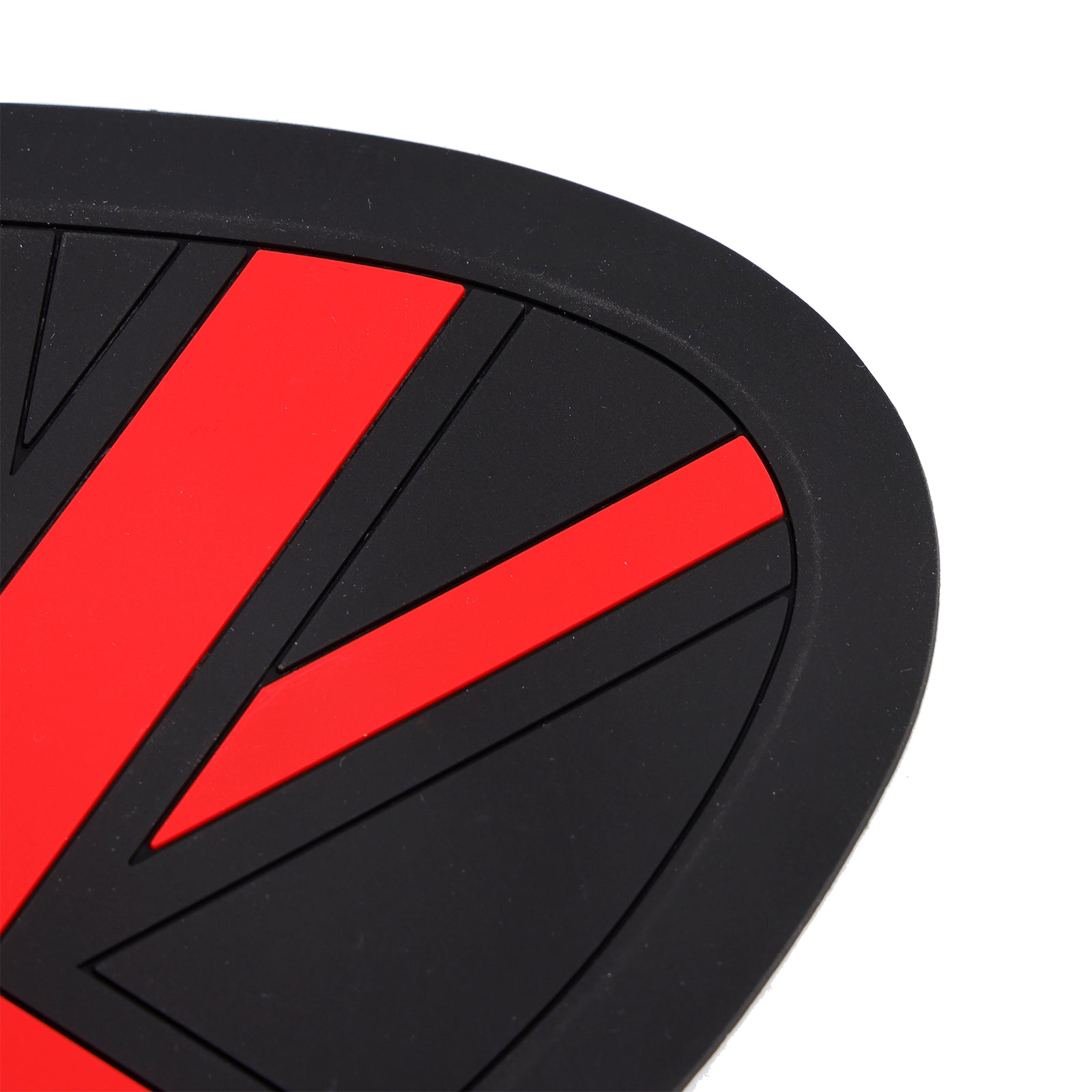 Gas Tank Knee Pads - Union Jack - Red - Retro Cafe Racer Tank Pads Protectors