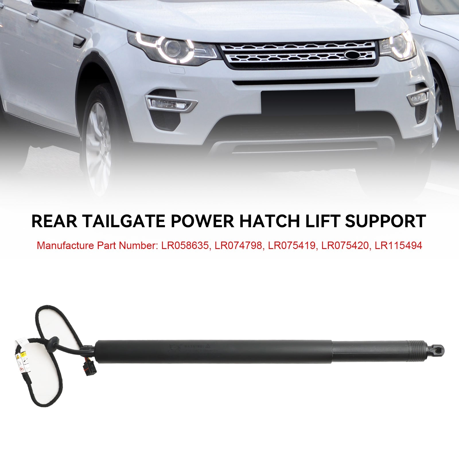 2015-2019 LAND ROVER DISCOVERY SPORT L550 Rear Boot Lid Gas Spring Strut LR075419