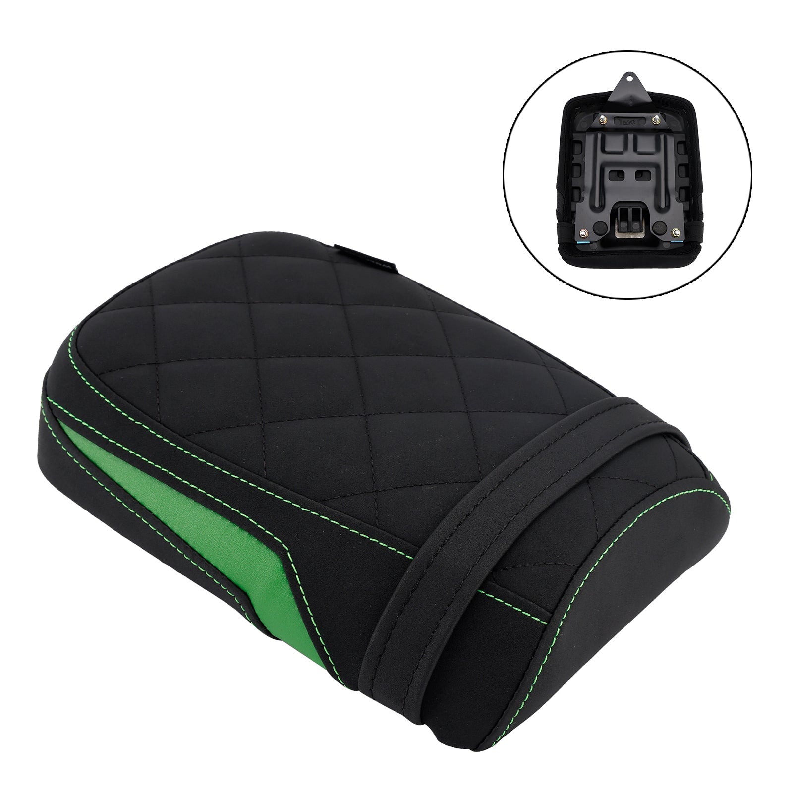 2024-2025 Kawasaki Eliminator 500 Rear Seat Passenger Cushion Flat Pu Black