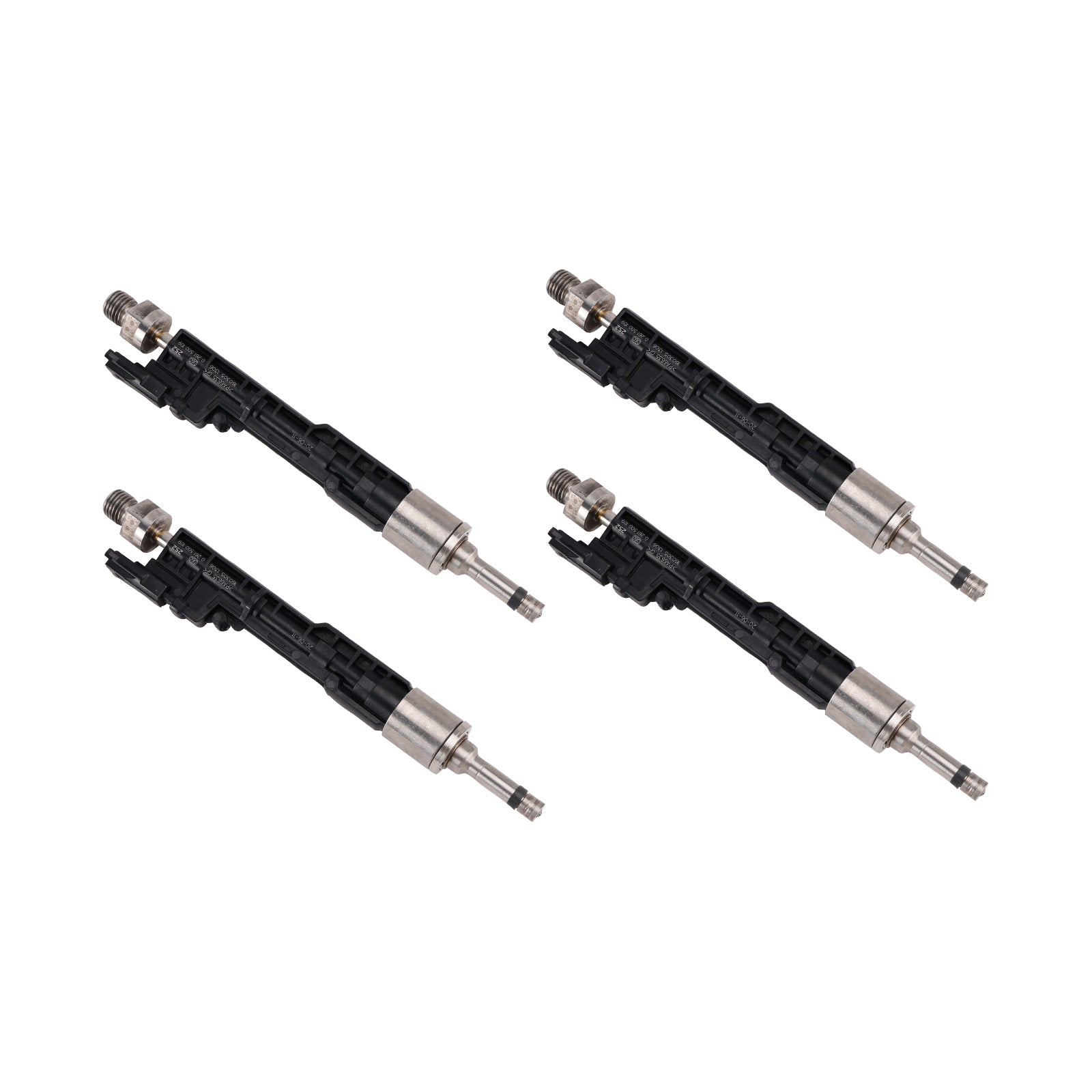 4Pcs Fuel Injector For BMW 5 Series 2011-2016 X5 2011-2013 0261500109