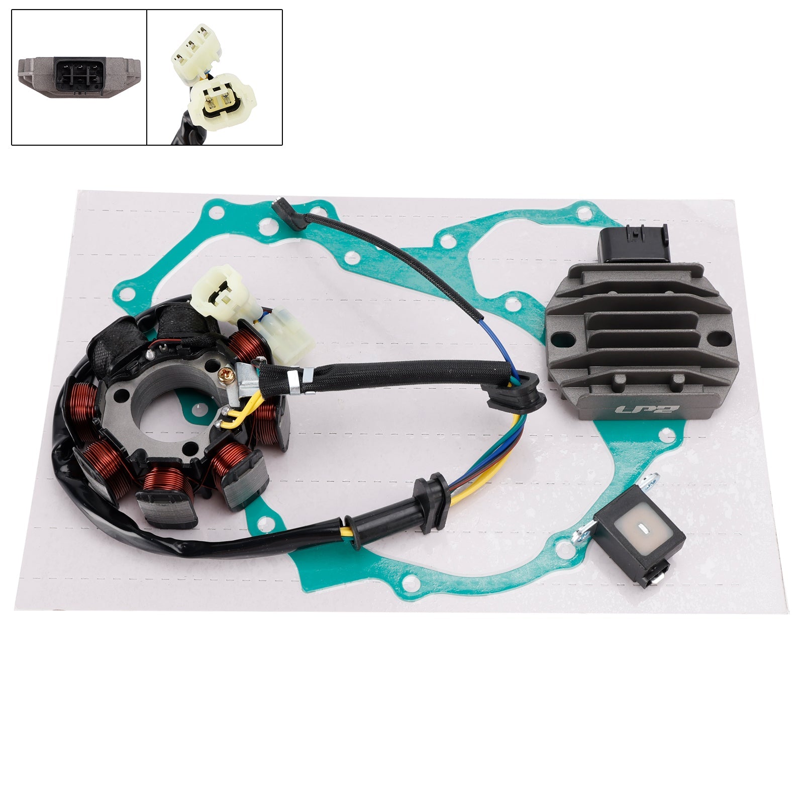 Stator Regulator Rectifier & Gasket for Honda TRX 250 X EX Sportrax Fourtrax