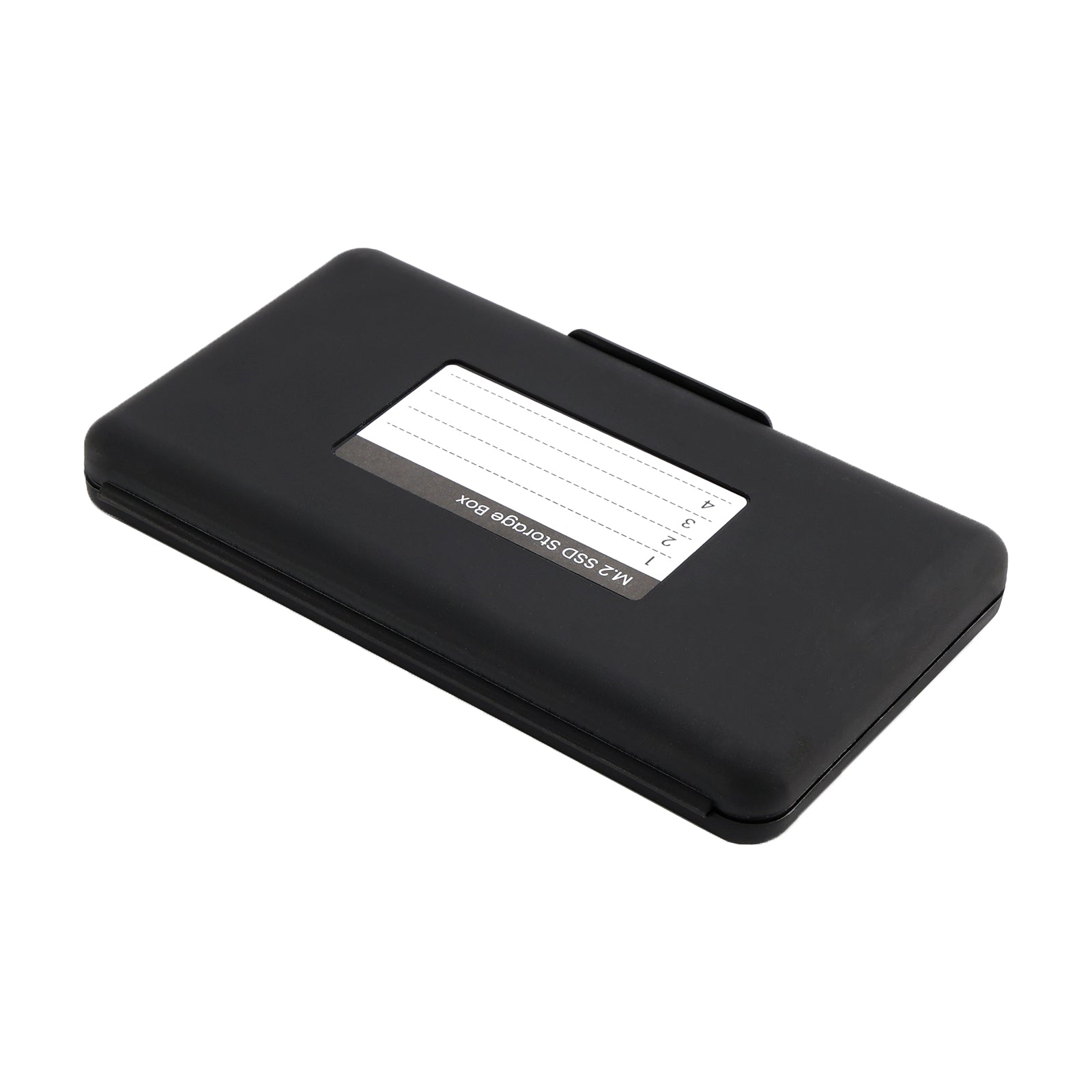 M2 Hard Drive Protection Box Solid State Drive Box Shockproof Waterproof Black