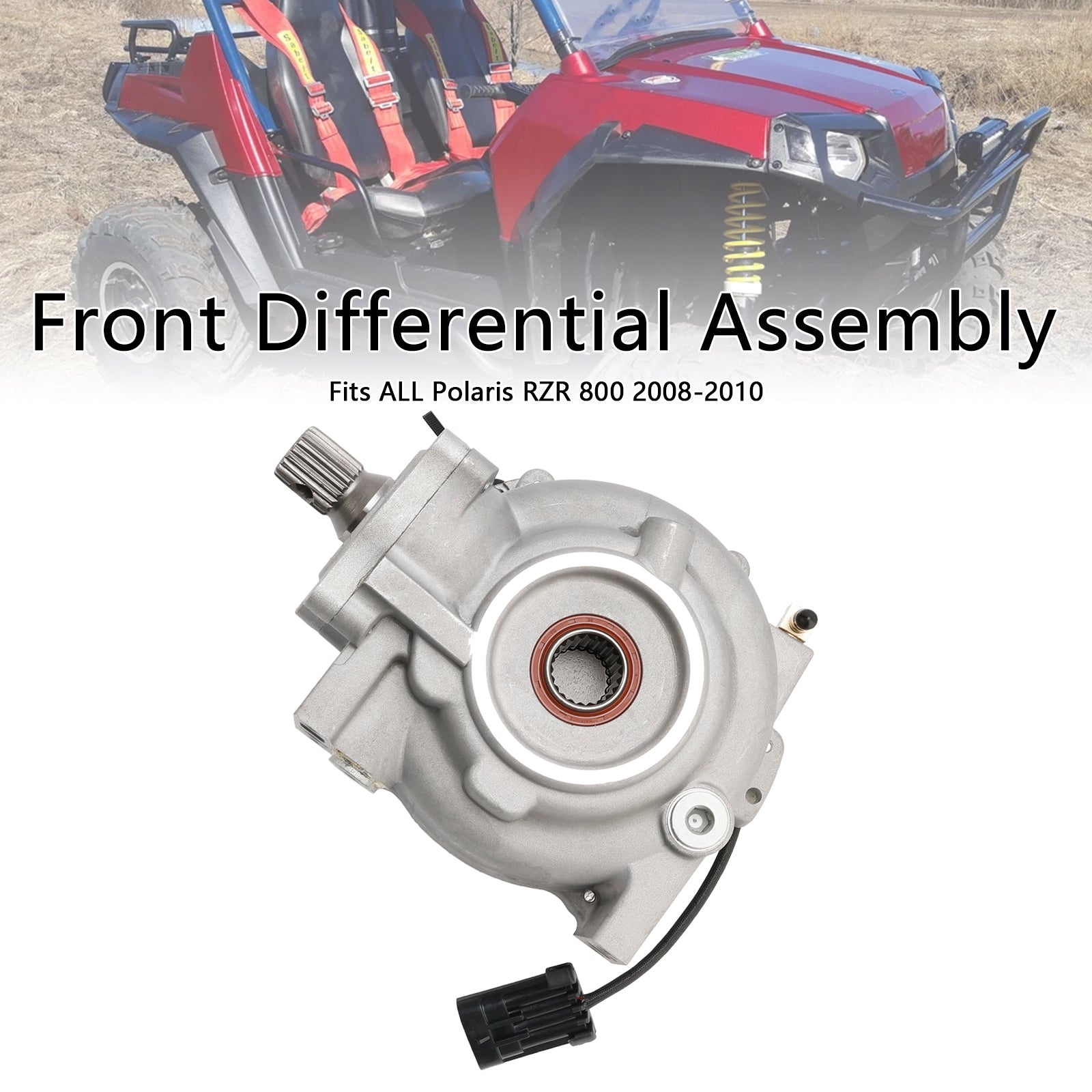 2008-2010 Polaris RZR 800 Front Gearcase Transmission Differential 1332803