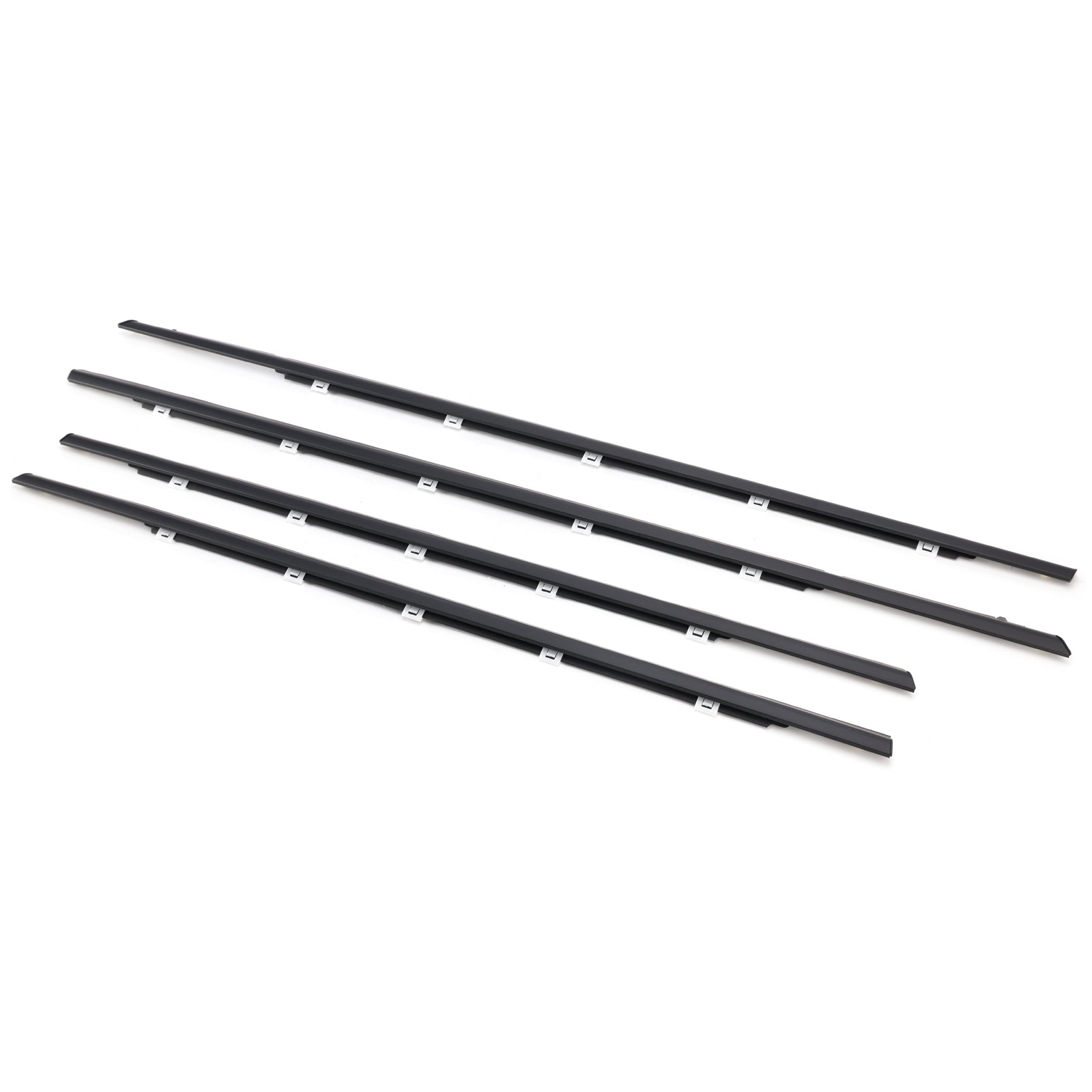 2019-2023 For Kia K3 Forte Cerato 4d sedan 4Pcs Door Outside Weatherstrip Belt 82220M6000