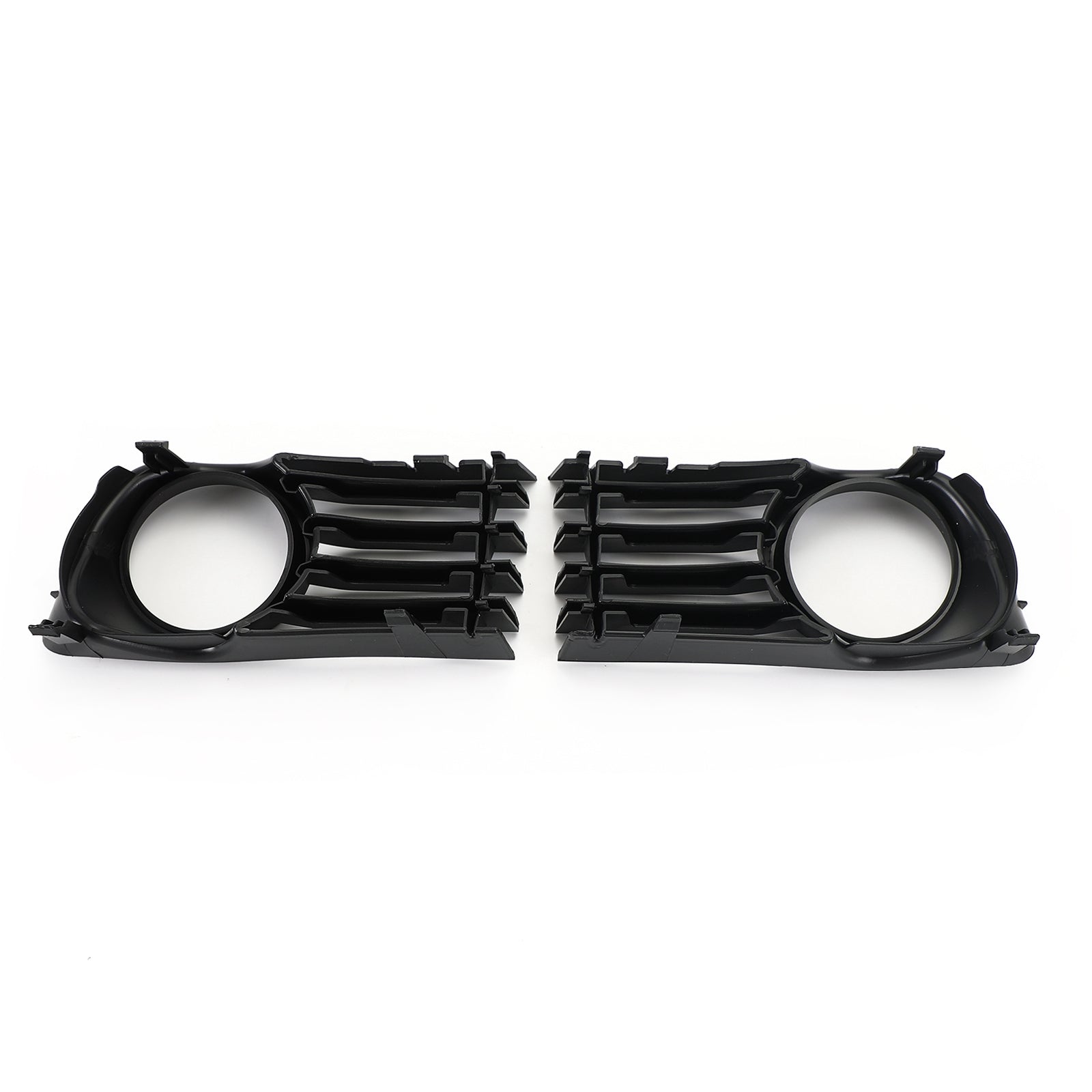 2004-2009 Toyota Prius (NHW20) 2pcs Bumper Fog Light Grille Grill Trim Cover 53113-47030 53112-47030 Black Generic
