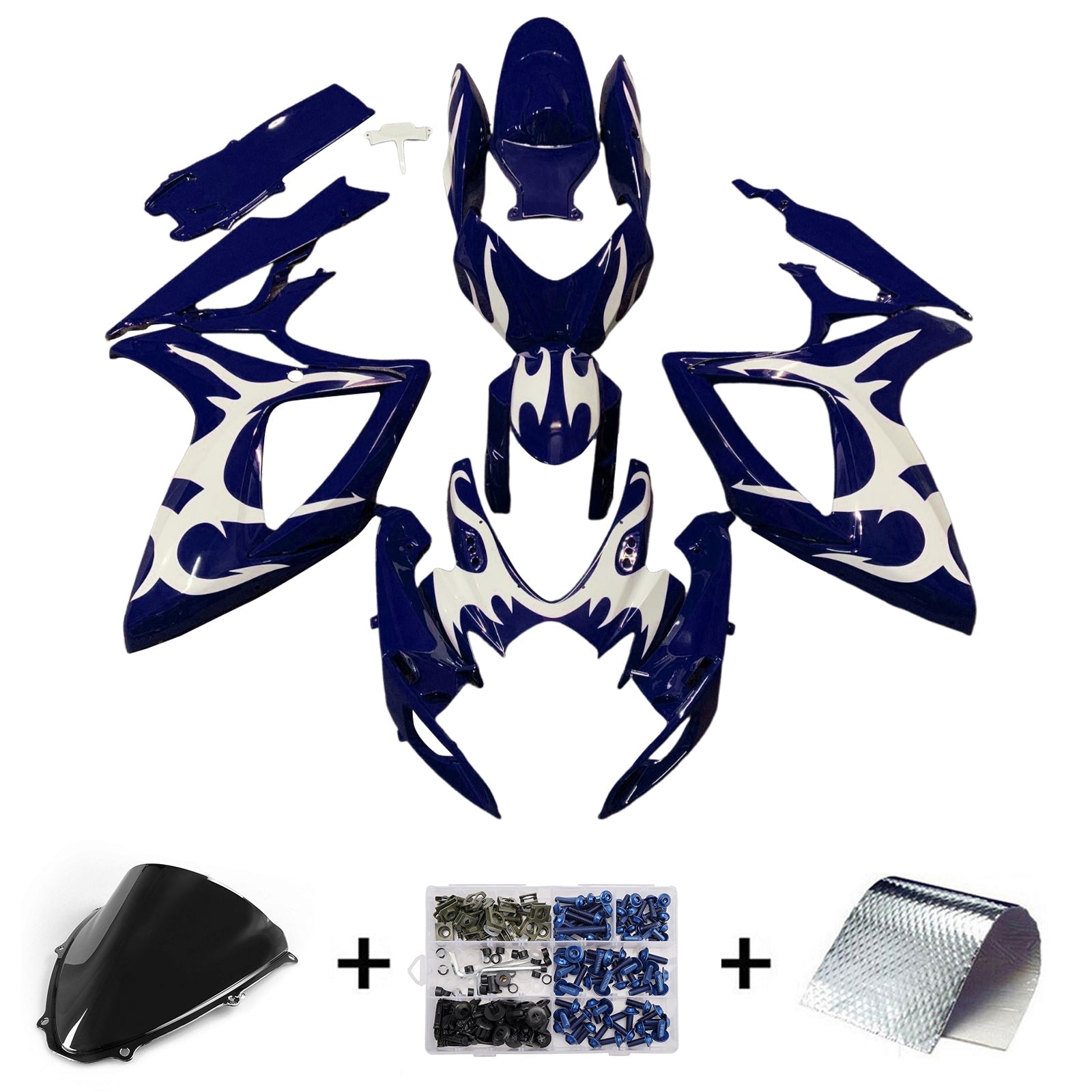 Injection Fairing Kit Bodywork Plastic ABS For Suzuki GSXR 600/750 2006-2007 K6