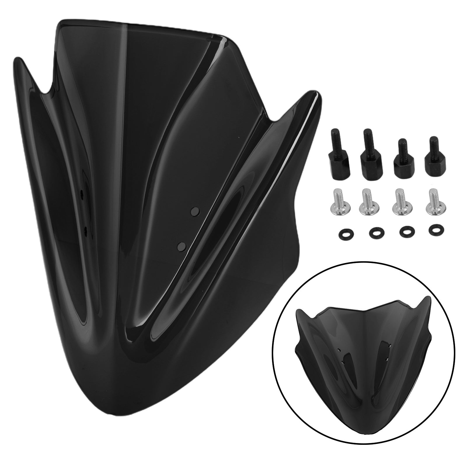 2012-2016 Kawasaki ER6N ER-6N Windshield Windscreen Wind Shield Protector