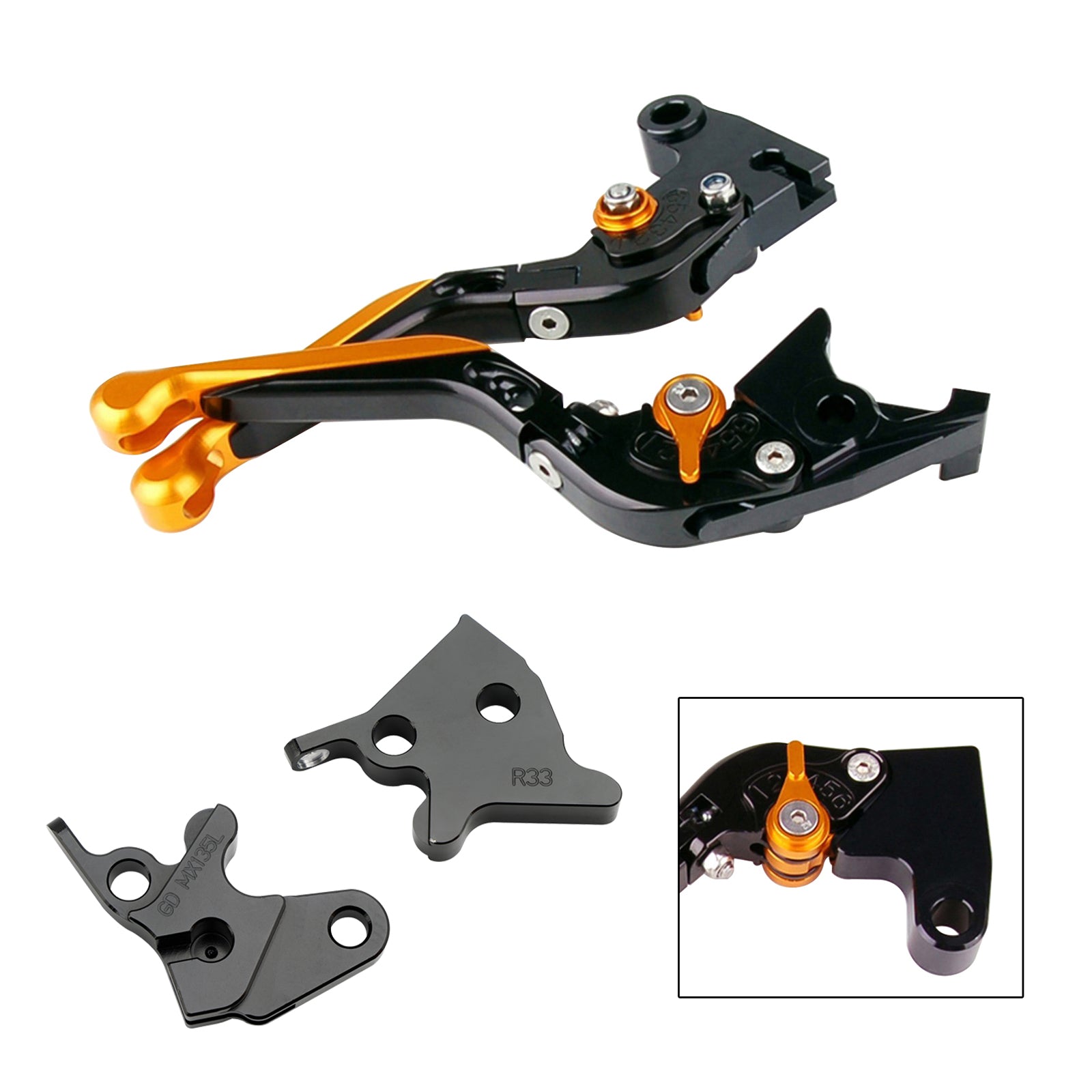 2005-2014 YAMAHA YBR125 Adjustable Clutch Brake Lever