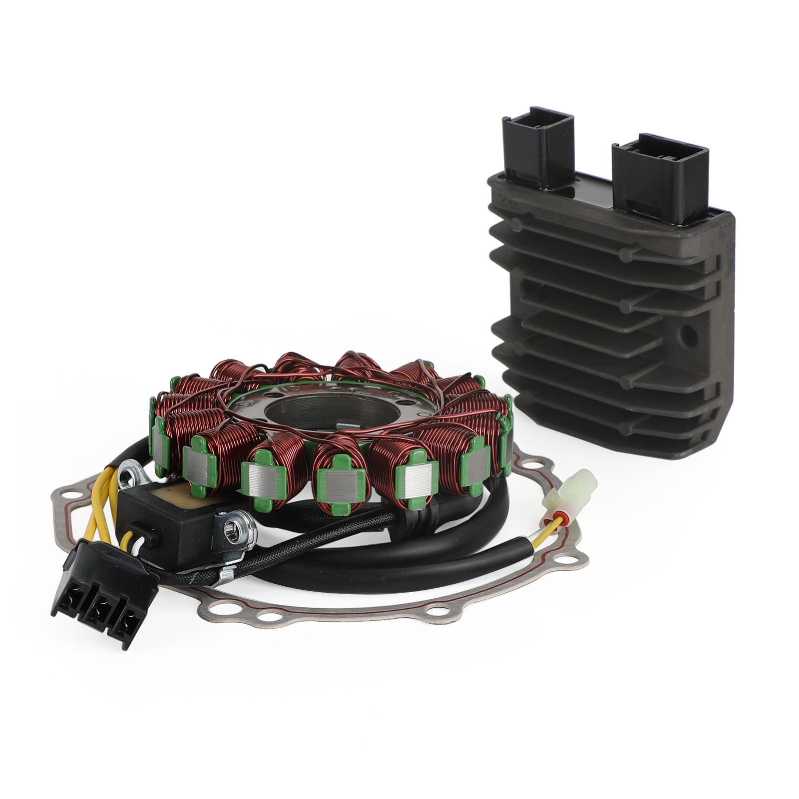 2011 Honda CBR1000RR 5AC Fireblade Magneto Stator+Voltage Regulator Rectifier+Gasket 31120-MFL-D21