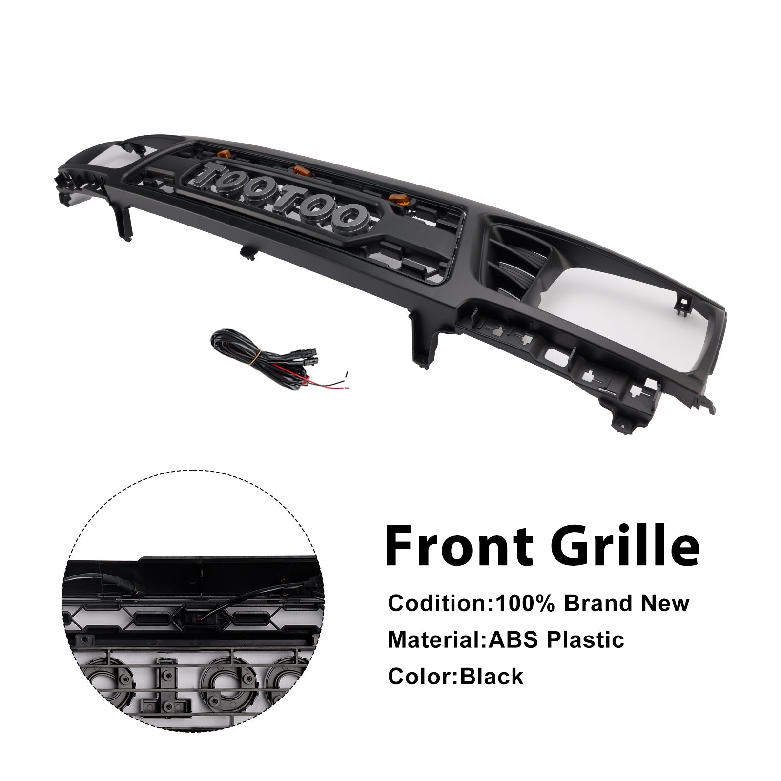 1995-1997 Toyota Tacoma TRD PRO Honeycomb Front Bumper Grill Grille