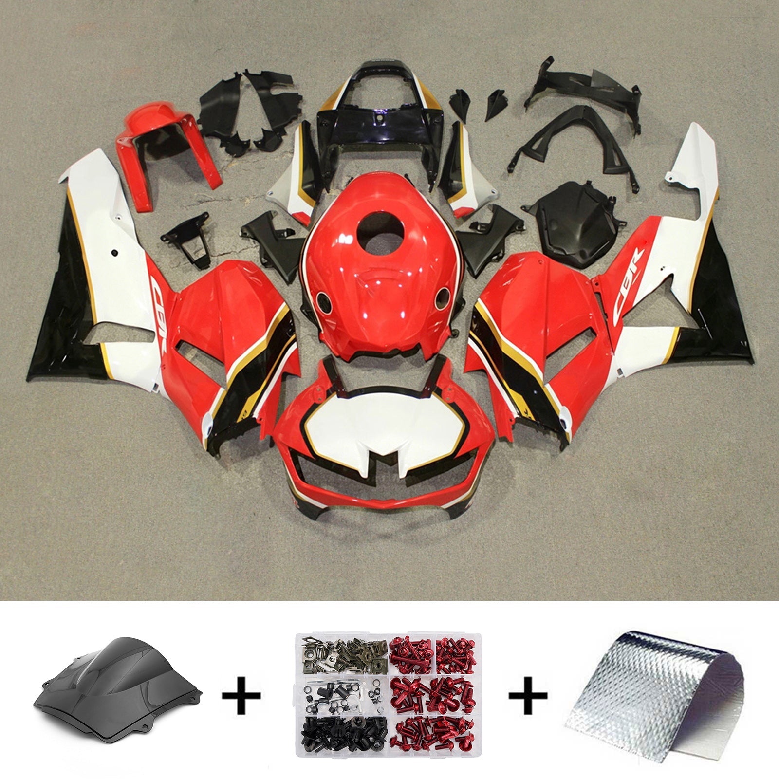Injection Fairing Kit Bodywork Plastic ABS For Honda CBR600RR 2013-2025 F5