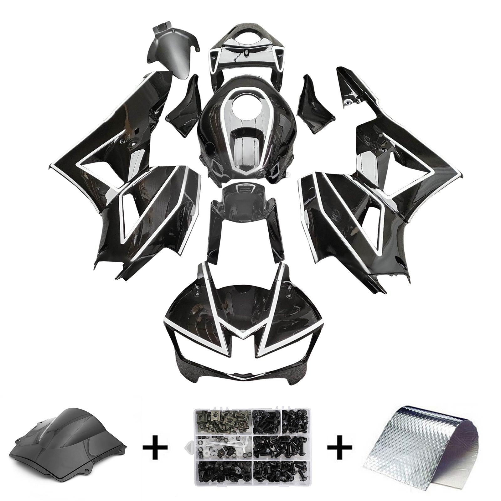 Injection Fairing Kit Bodywork Plastic ABS For Honda CBR600RR 2013-2023 F5