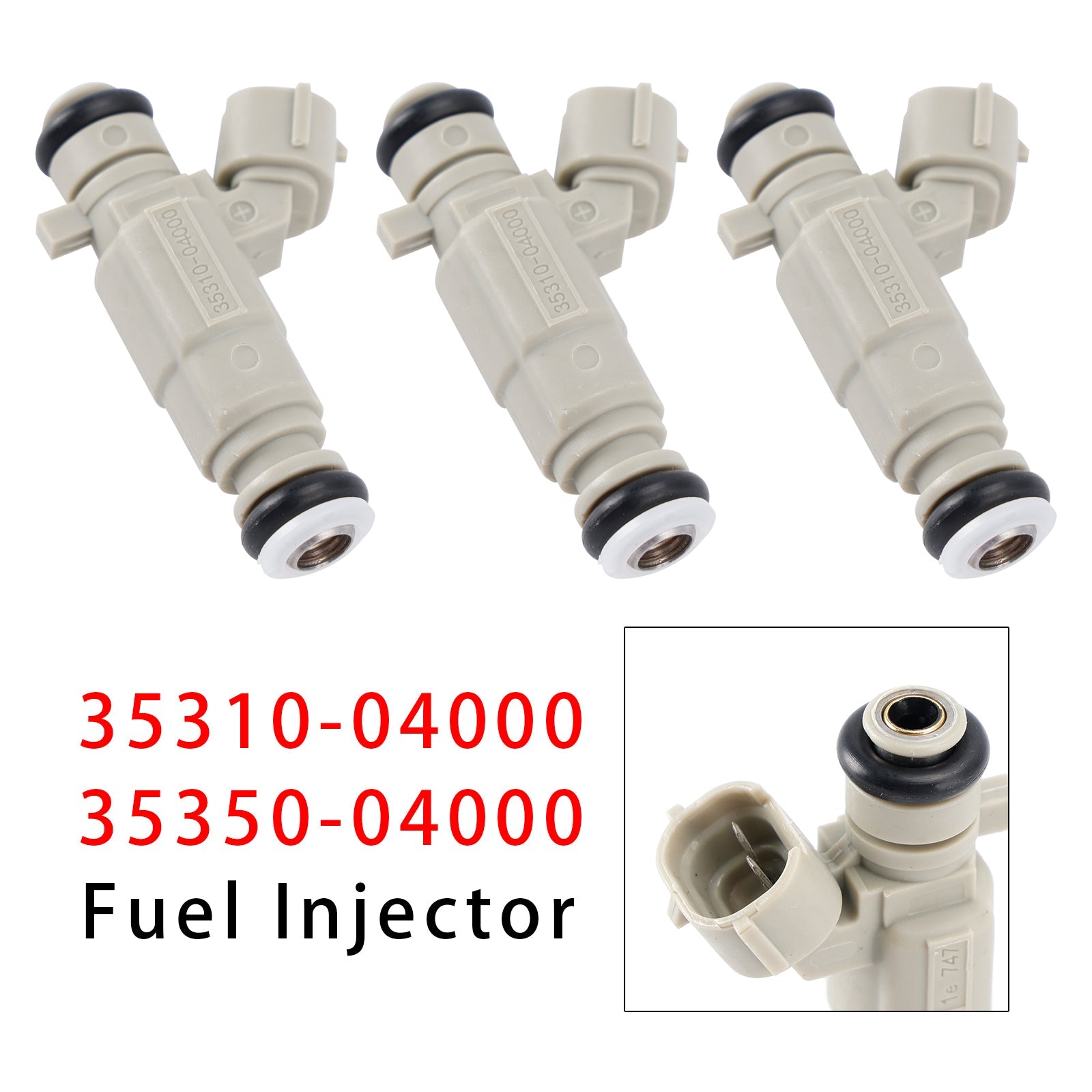 3Pcs Fuel Injector For Hyundai Kia 1.0 1.2 2011-2020 35310-04000 35350-04000