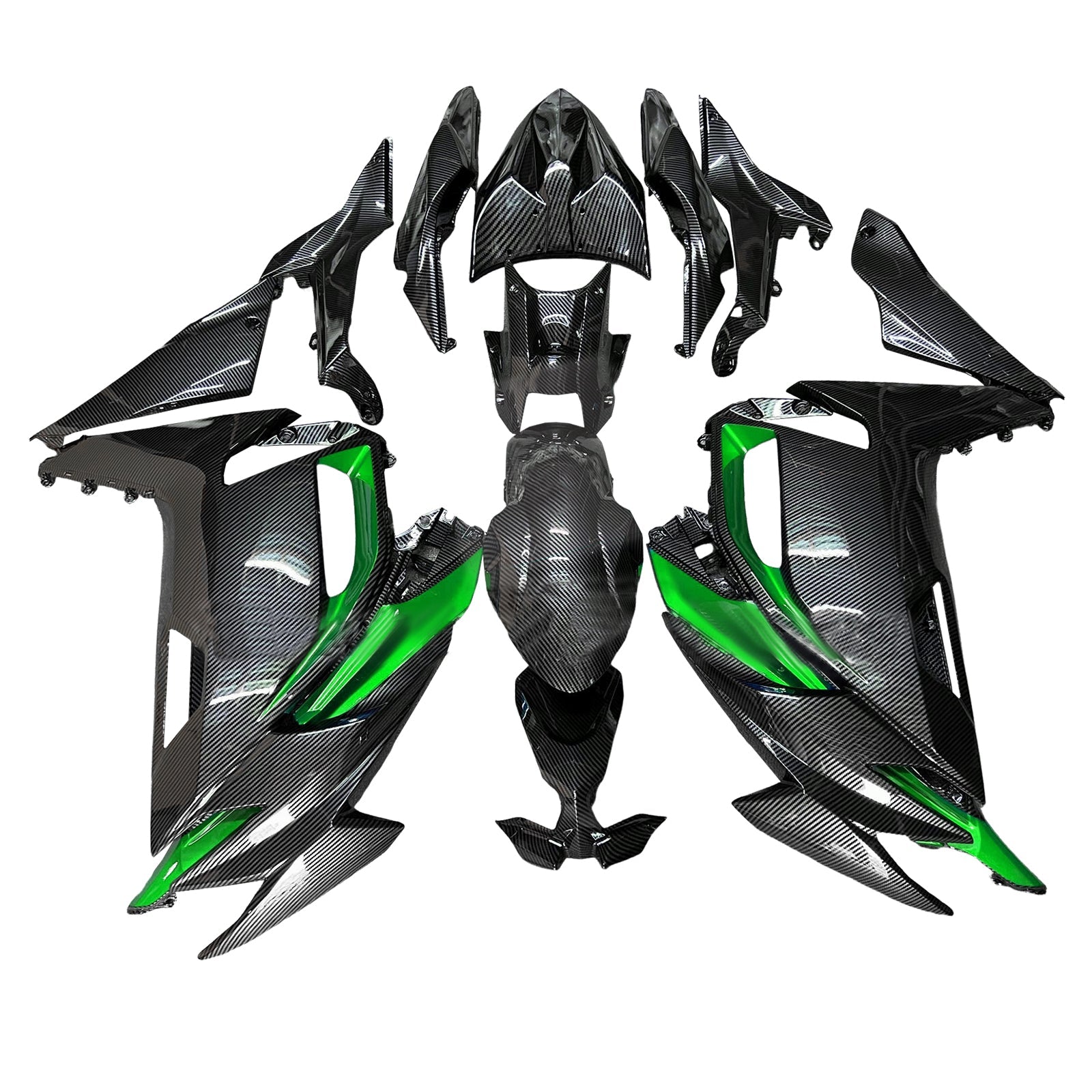 Injection Fairing Kit Bodywork ABS fit For Kawasaki ER-6F Ninja650 2020-2025