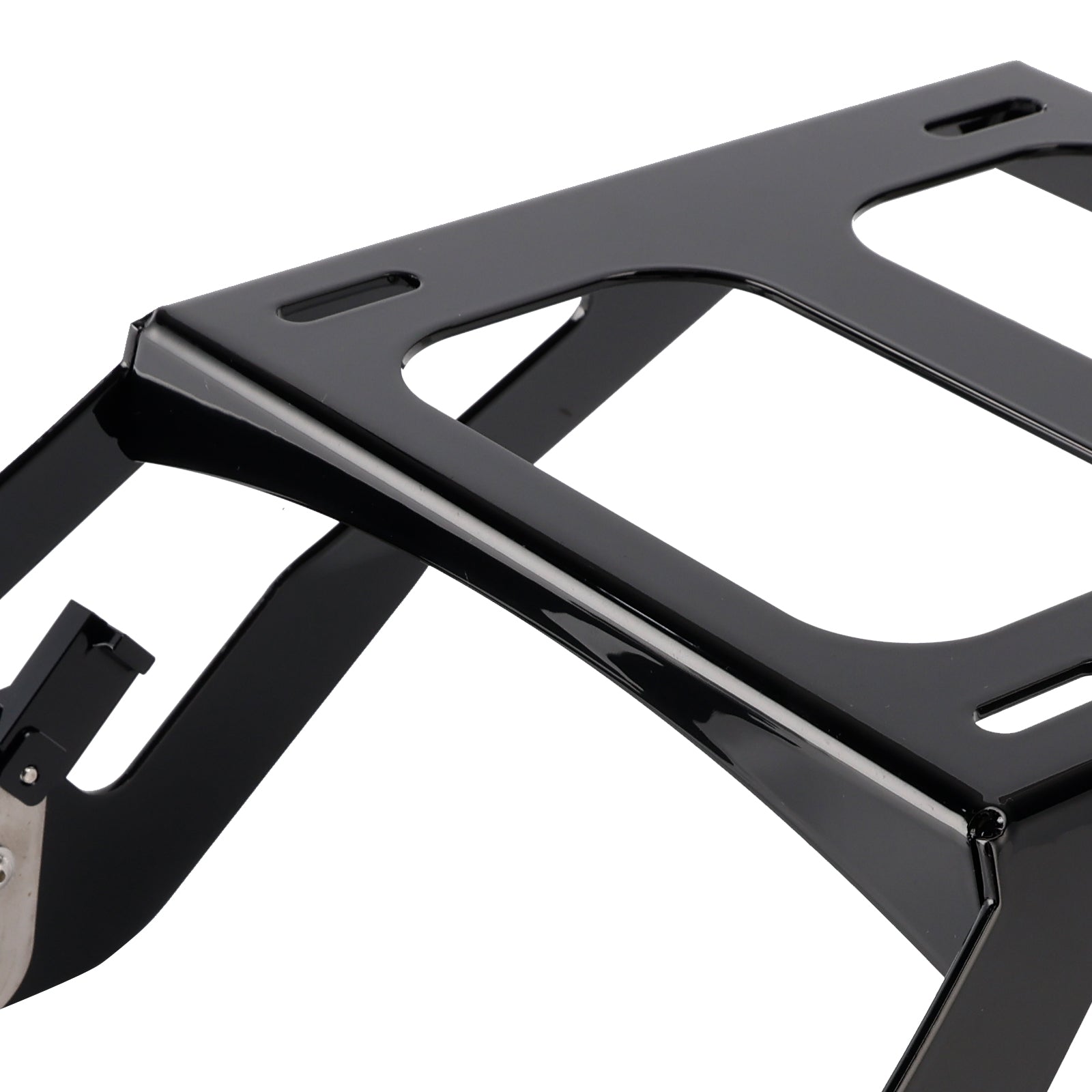 2022-2025 Softail Low Rider ST FXLR ST Black Two Up Luggage Trunk Mount Rack