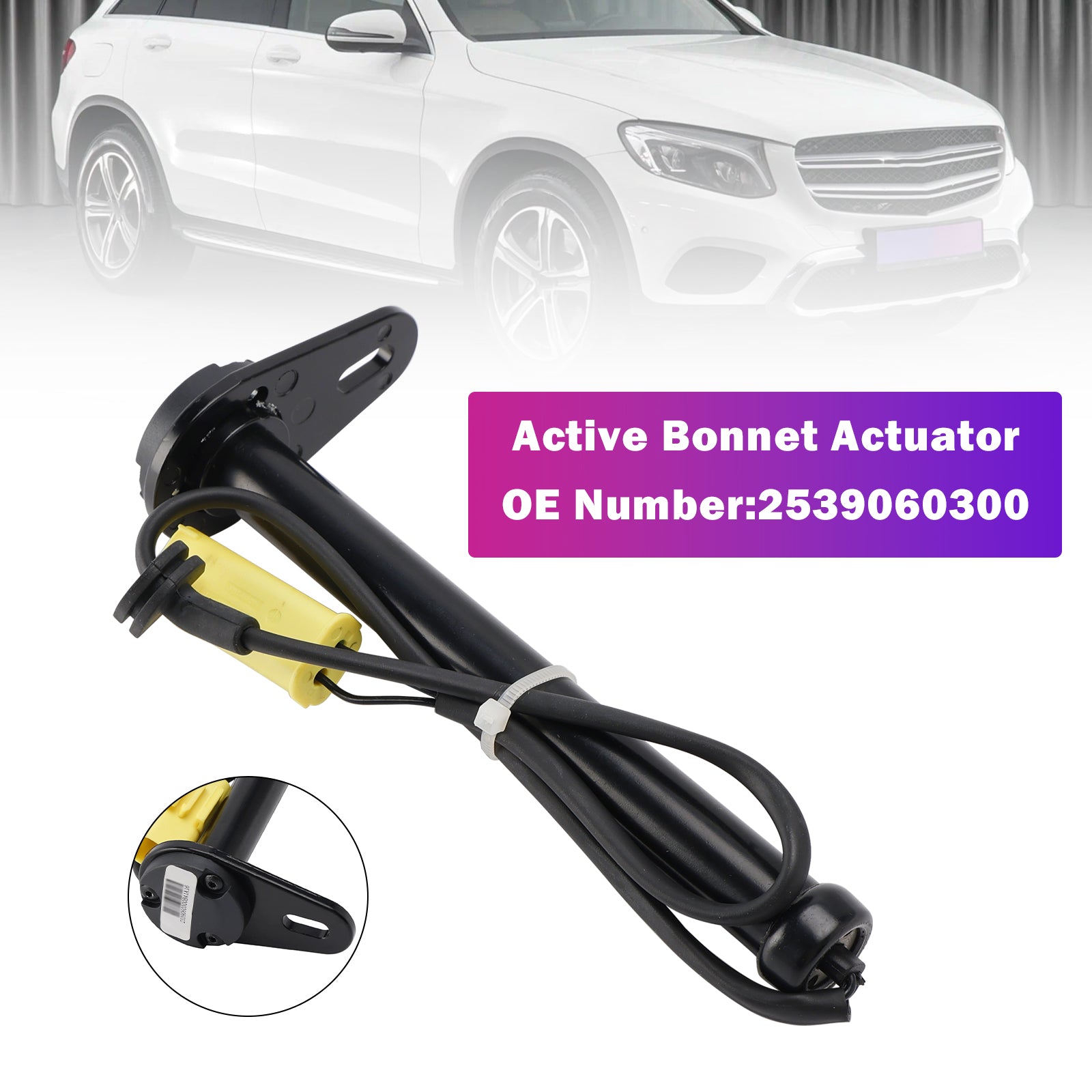 Active Bonnet Actuator 2539060300 Fit For Mercedes-Benz GLC X253 W253 C253