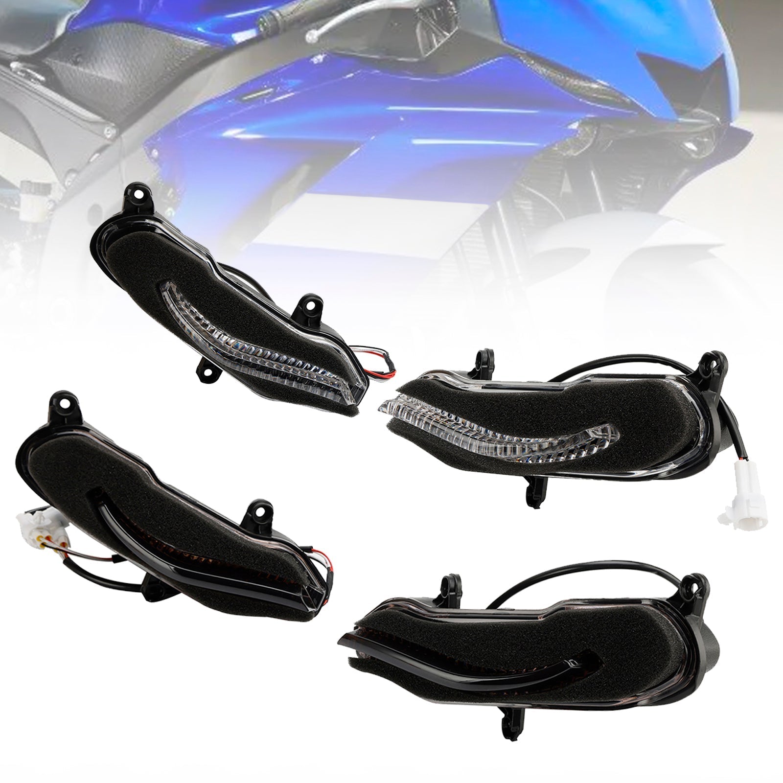 2017 YAMAHA YZF-R6 YZF R6 Front Headlight Grille Headlamp Led Protector