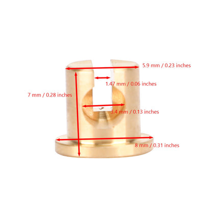 Polaris Suzuki Yamaha ATV Carburetor Throttle Cable End Joint Guide Nut