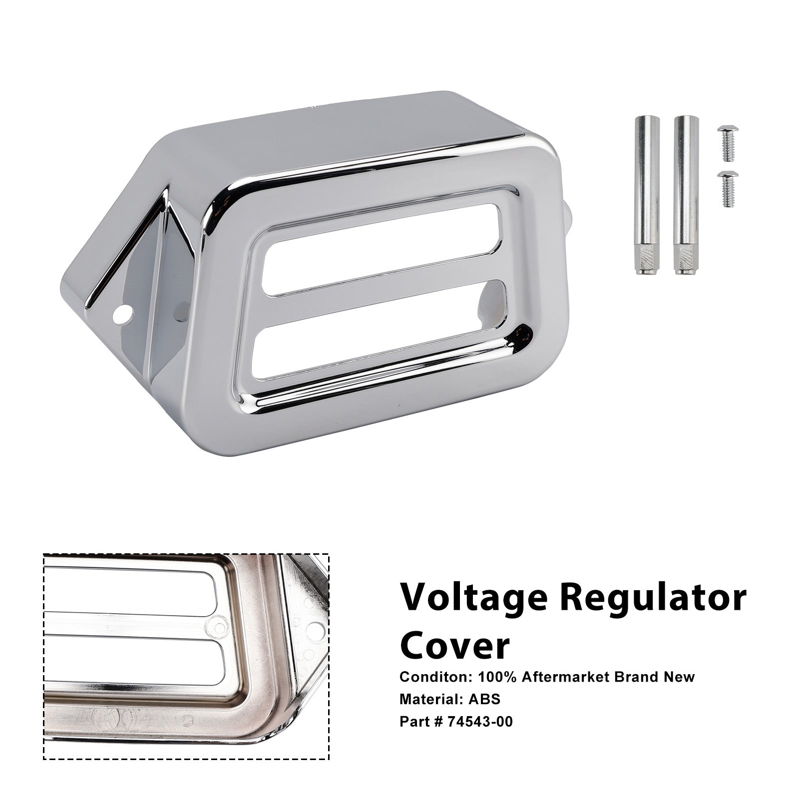 Voltage Regulator Cover For Road King Electra Street Road Glide 1997-2008