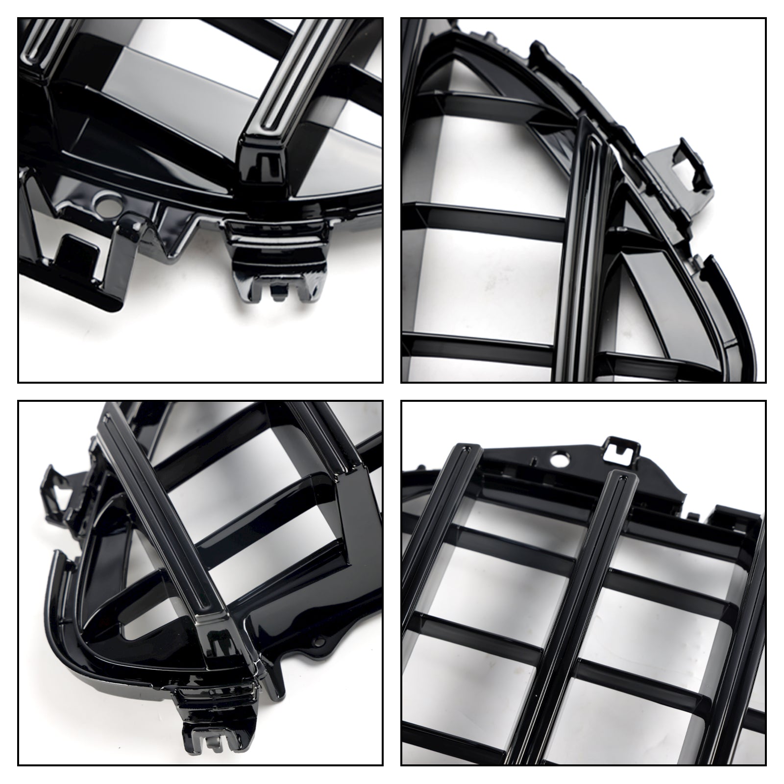 2018 2019 2020 2021 2022 2023 2024 Mercedes CLS C257 W257 Coupe Black Front Bumper Grill Grille