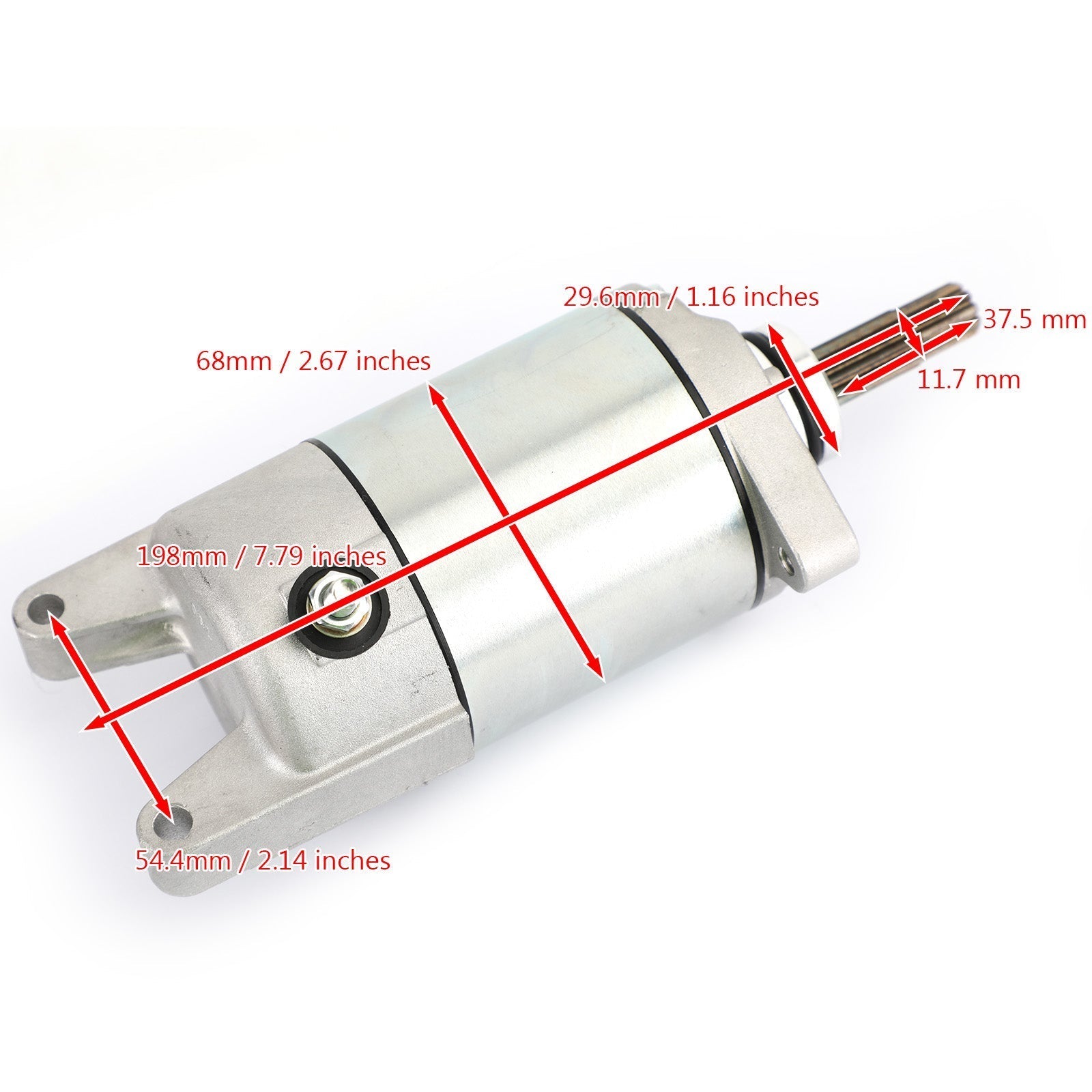 1993-2009/2012-2020 Honda XR650L 644cc Starter 31200-MN9-003 31200-MN9-013 31200-MN9-023 Generic