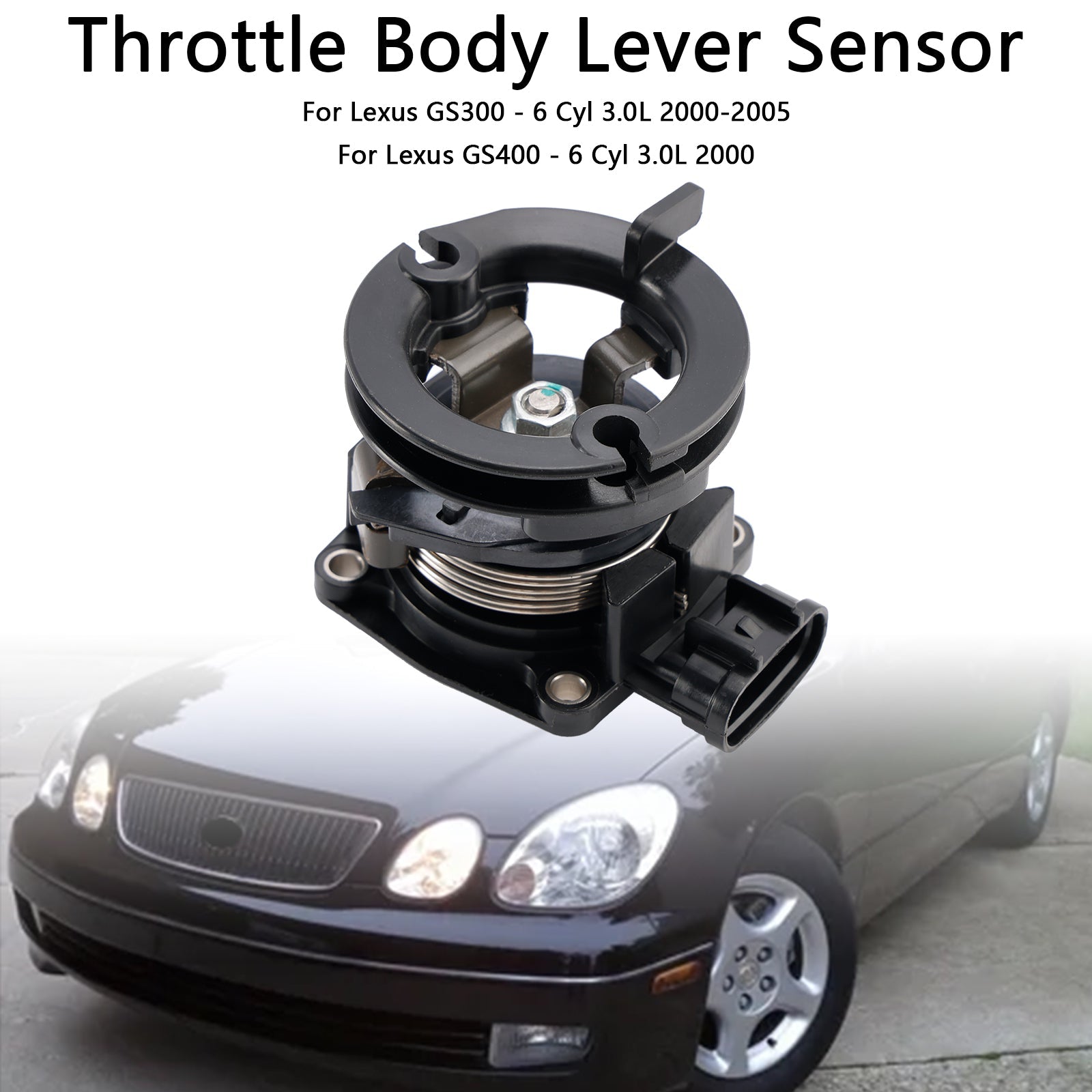 2000-2005 Lexus GS300 - 6 Cyl 3.0L Throttle Body Lever Sensor 22060-46070