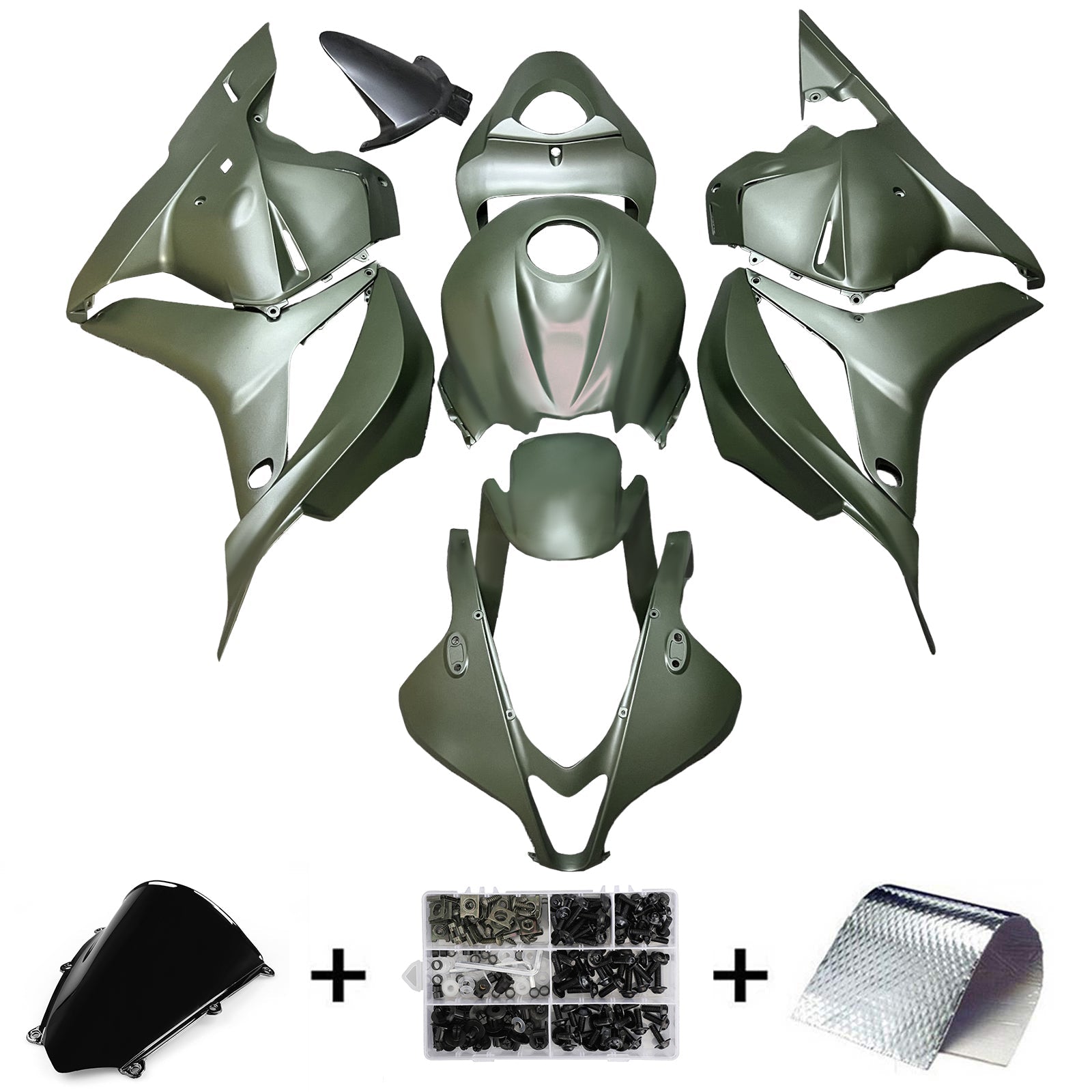 Injection Fairing Kit Bodywork Plastic ABS For Honda CBR600RR 2009-2012 F5