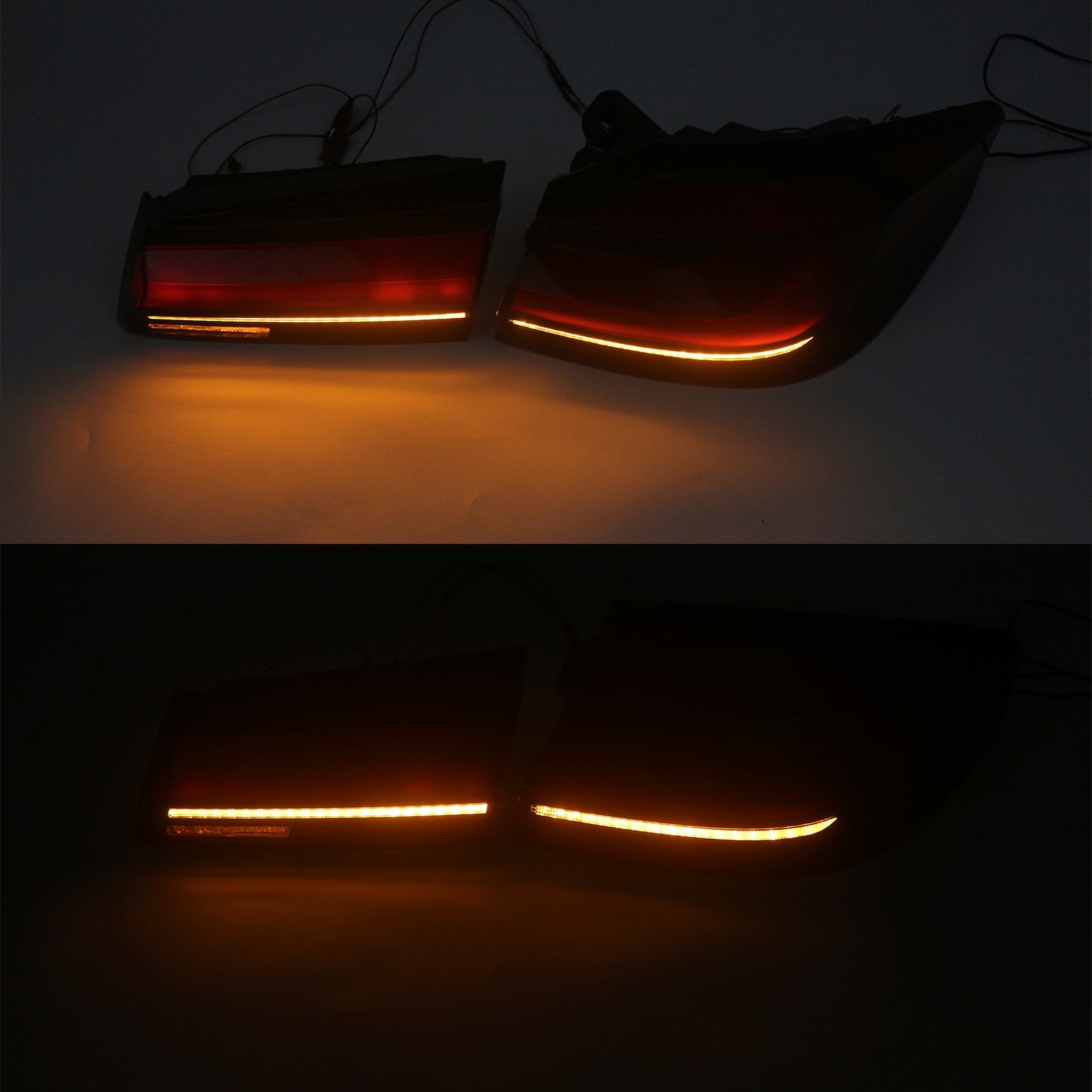 2018-2020 BMW 5 Series G30 G38 L&R Red LED Tail Lights Rear Lamp Assembly