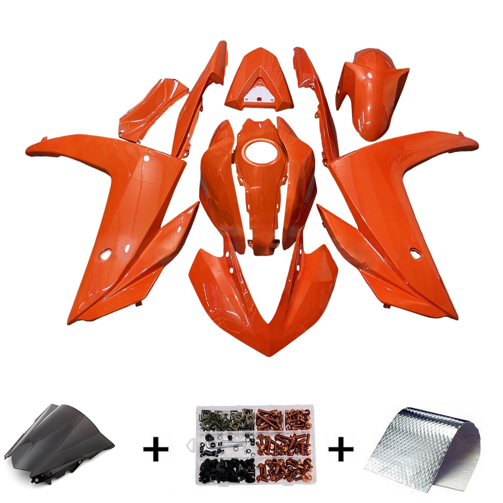 Injection Fairing Kit Bodywork ABS For Yamaha YZF-R3 2014-2018 R25 2015-2017