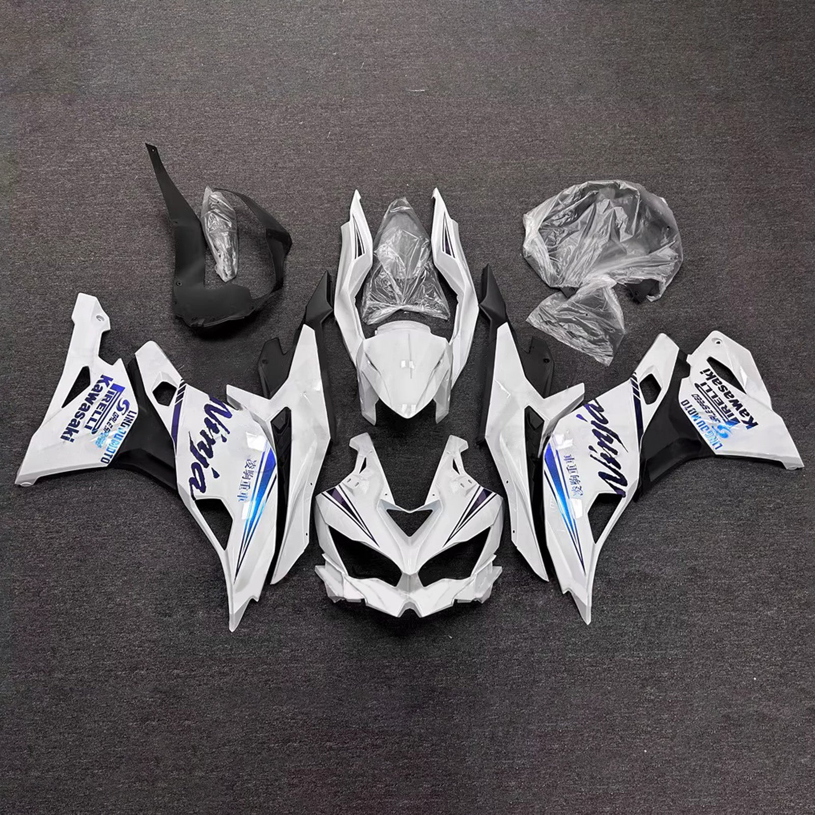 Injection Fairing Kit fit For Kawasaki Ninja ZX-25R ZX-4R ZX-4RR 2019-2025