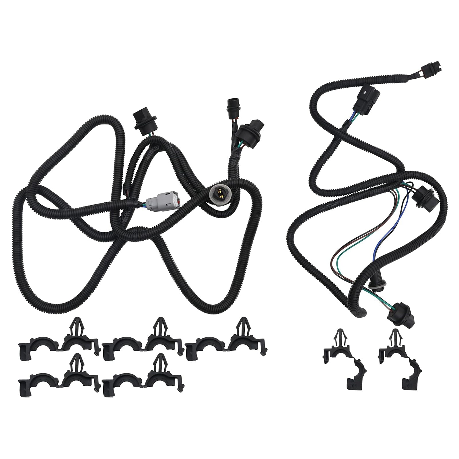 2PCS L+R Tail Lamp Light Wiring Harness For GMC Sierra 1500 2016-2019